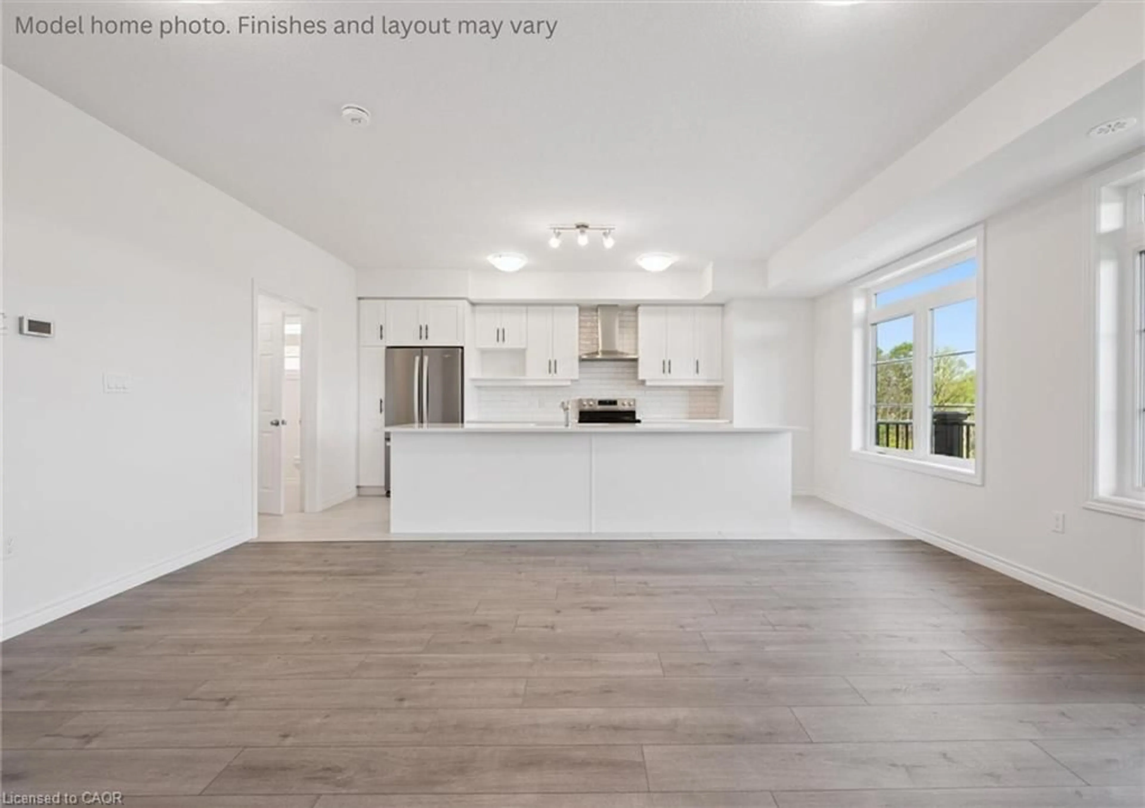 Open concept kitchen, unknown for 53 Allegro Common #13, Waterloo Ontario N3C 1A5