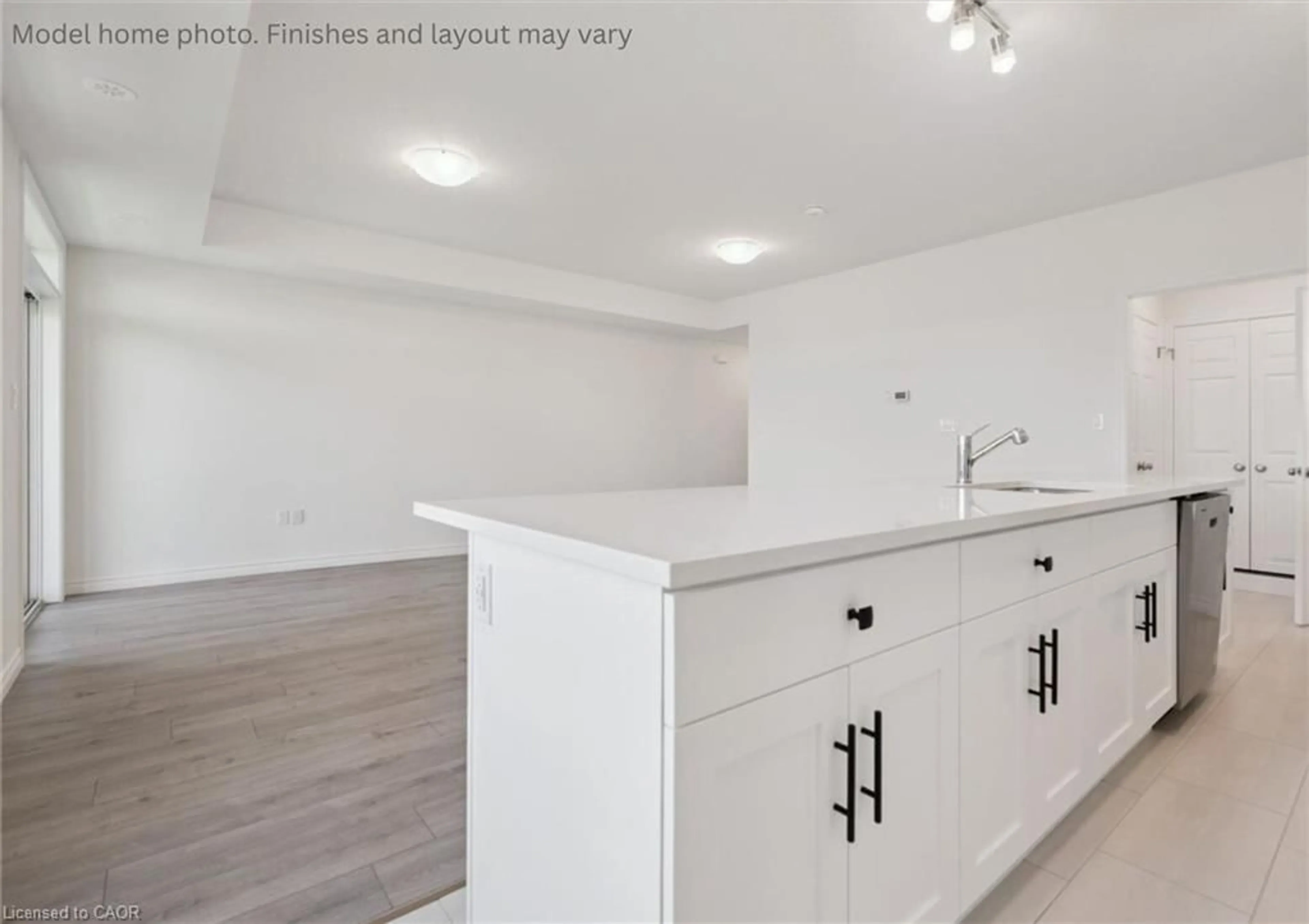 Open concept kitchen, unknown for 53 Allegro Common #13, Waterloo Ontario N3C 1A5