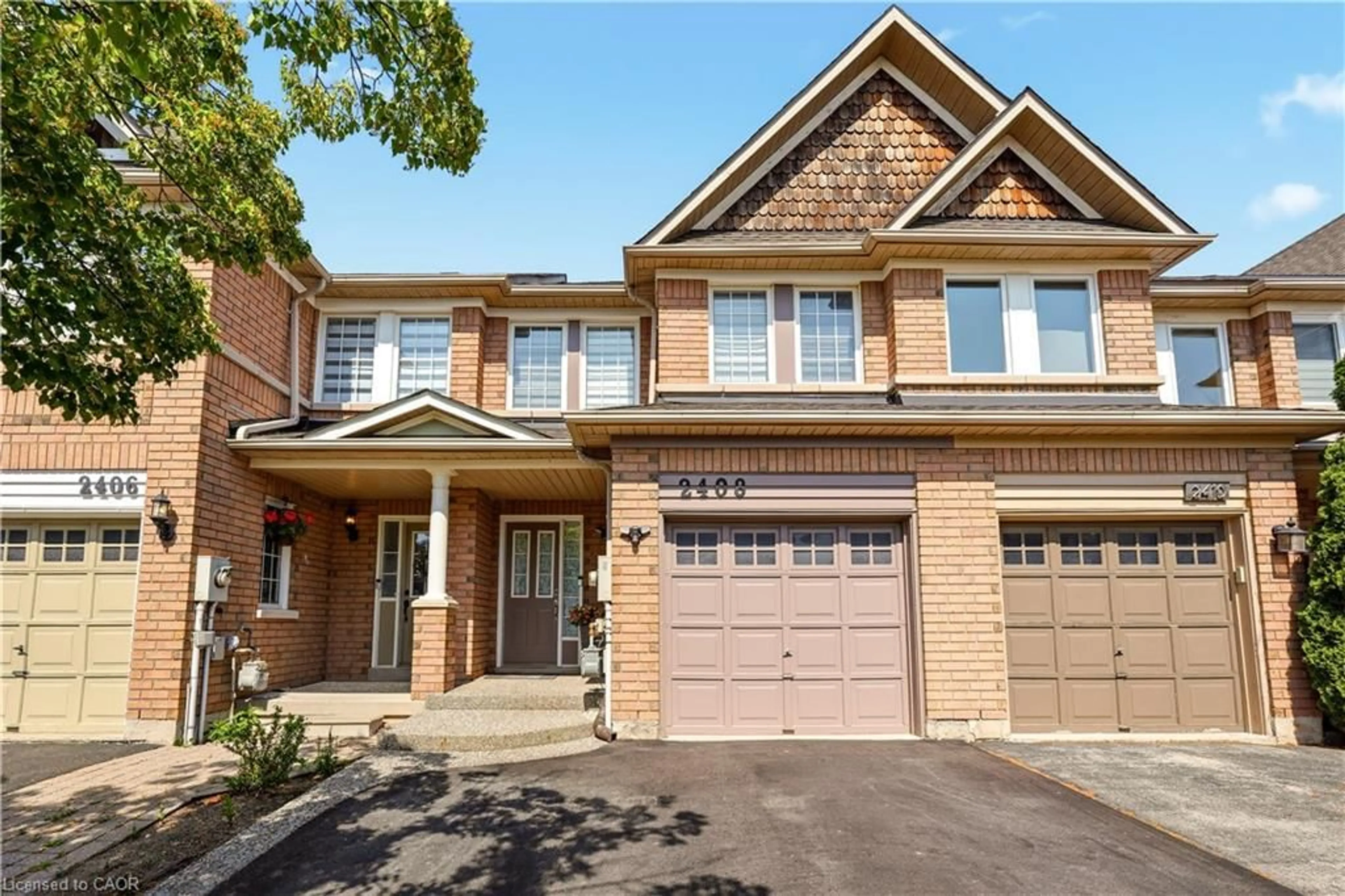 Home with brick exterior material, street for 2408 Nichols Dr, Oakville Ontario L6H 6T2