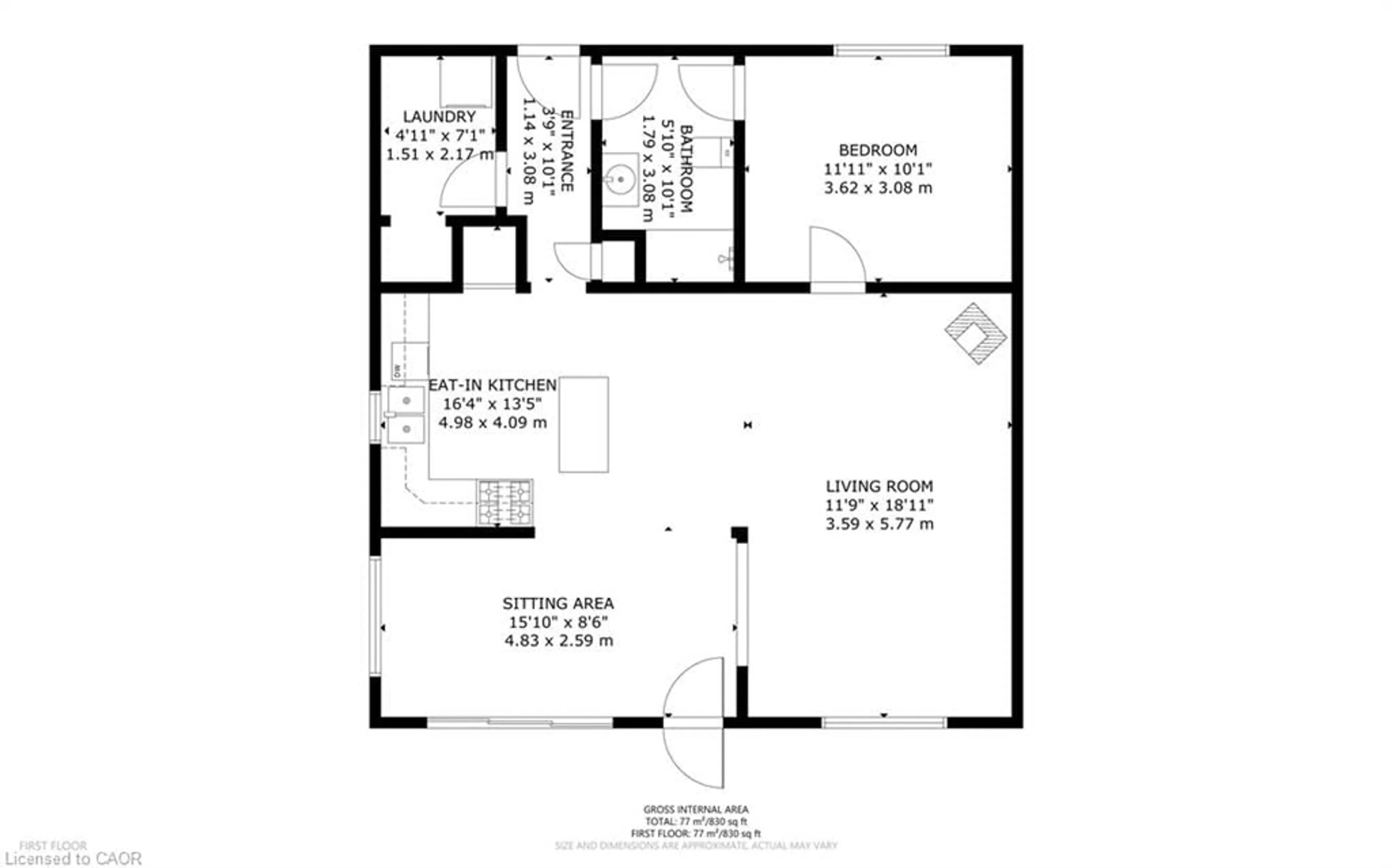 Floor plan for 325 Blue Water Pky, Selkirk Ontario N0A 1P0