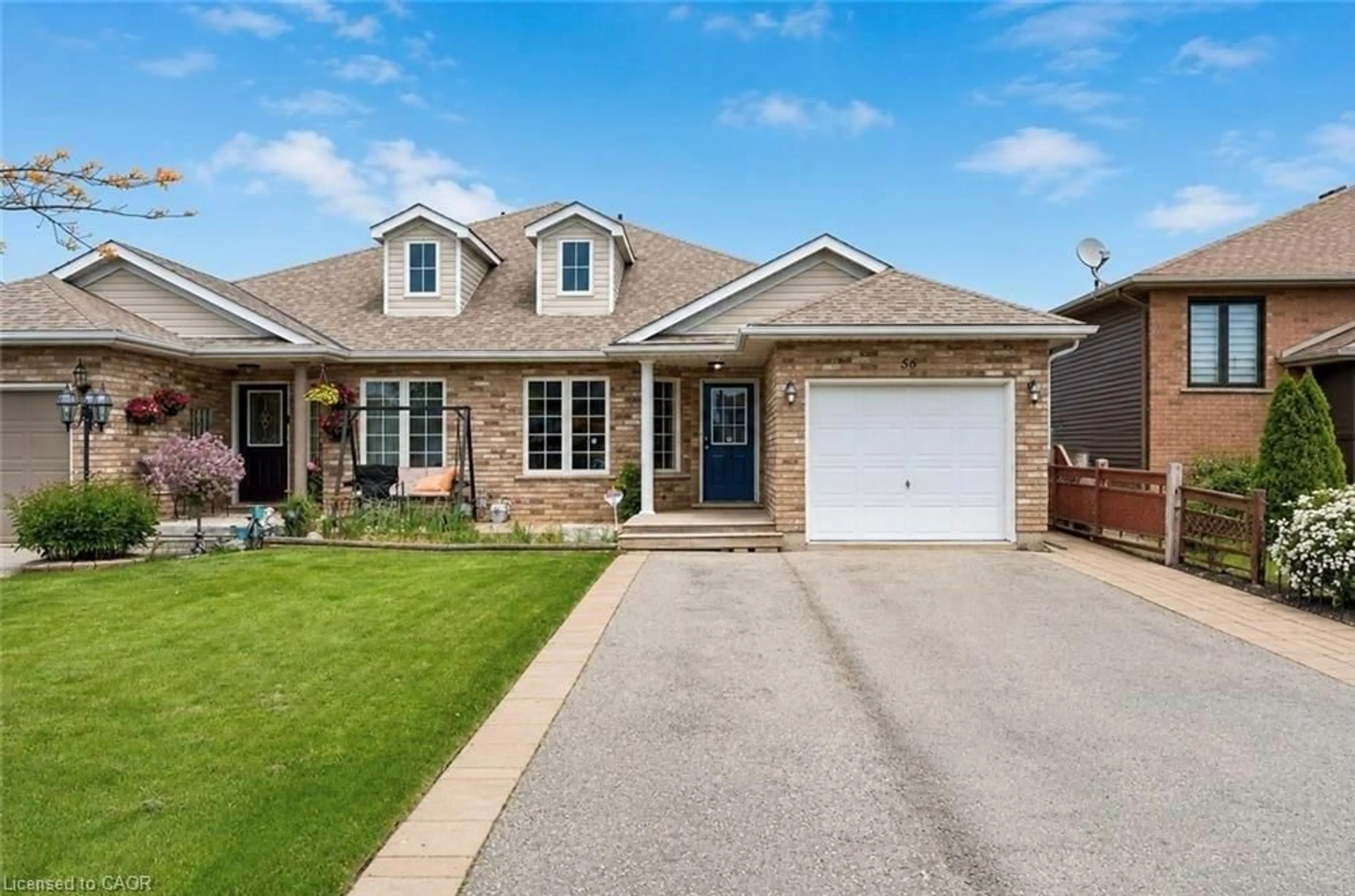 Home with brick exterior material, street for 56 Golden Acres Dr, Smithville Ontario L0R 2A0