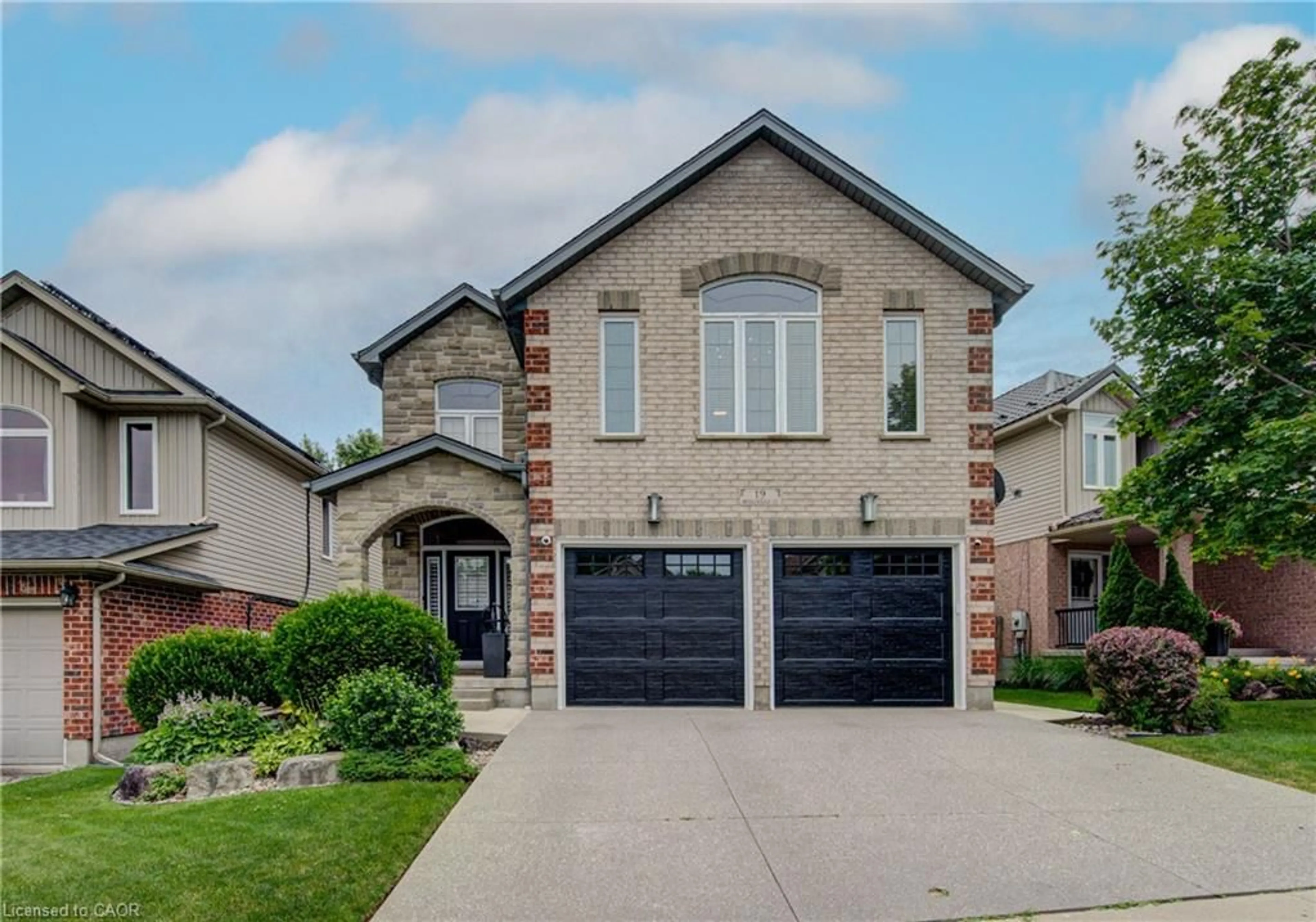 Home with brick exterior material, street for 19 Bridleridge St, Kitchener Ontario N2P 2T9