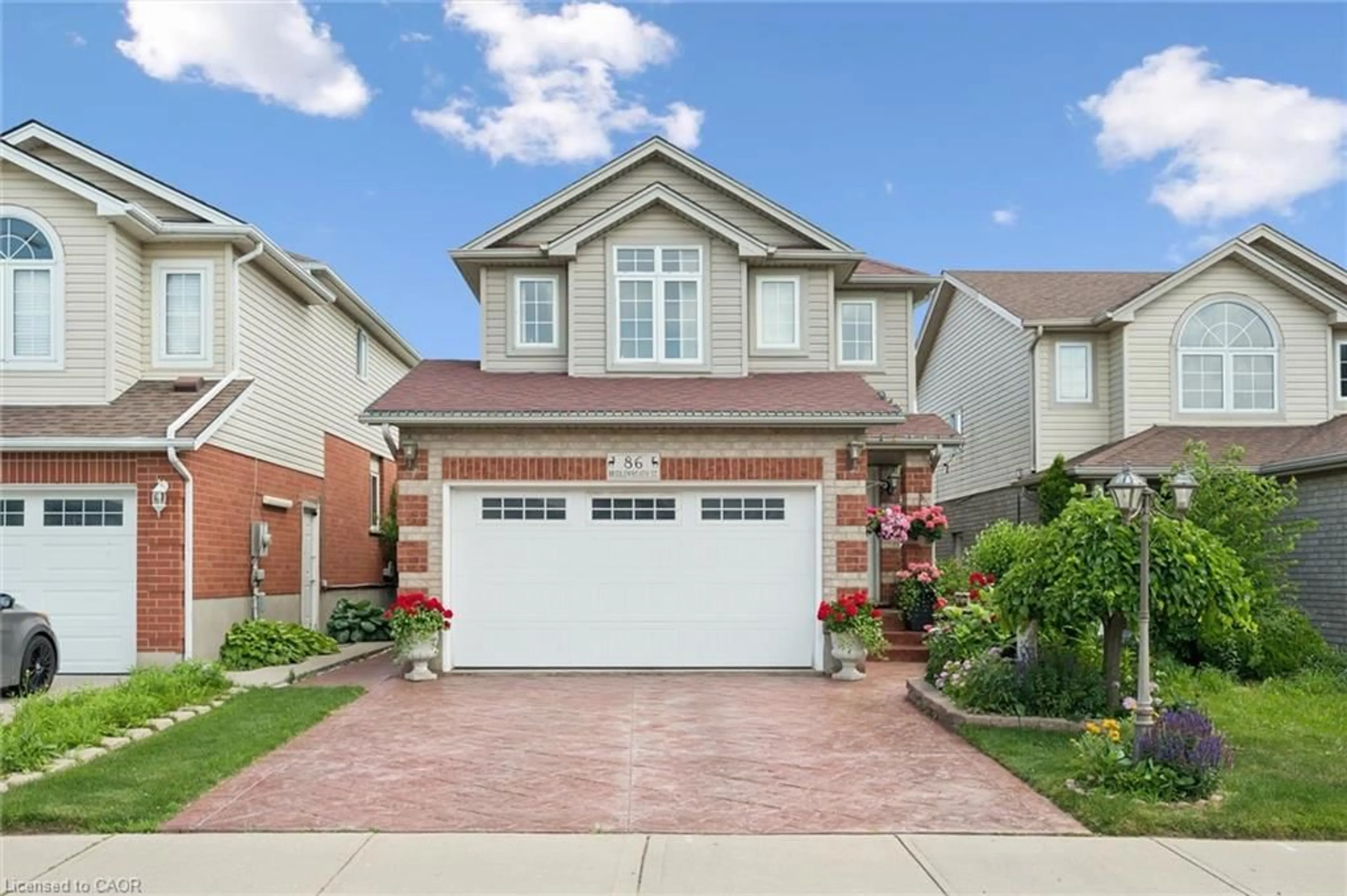 Home with brick exterior material, street for 86 Bridlewreath St, Kitchener Ontario N2E 3V6