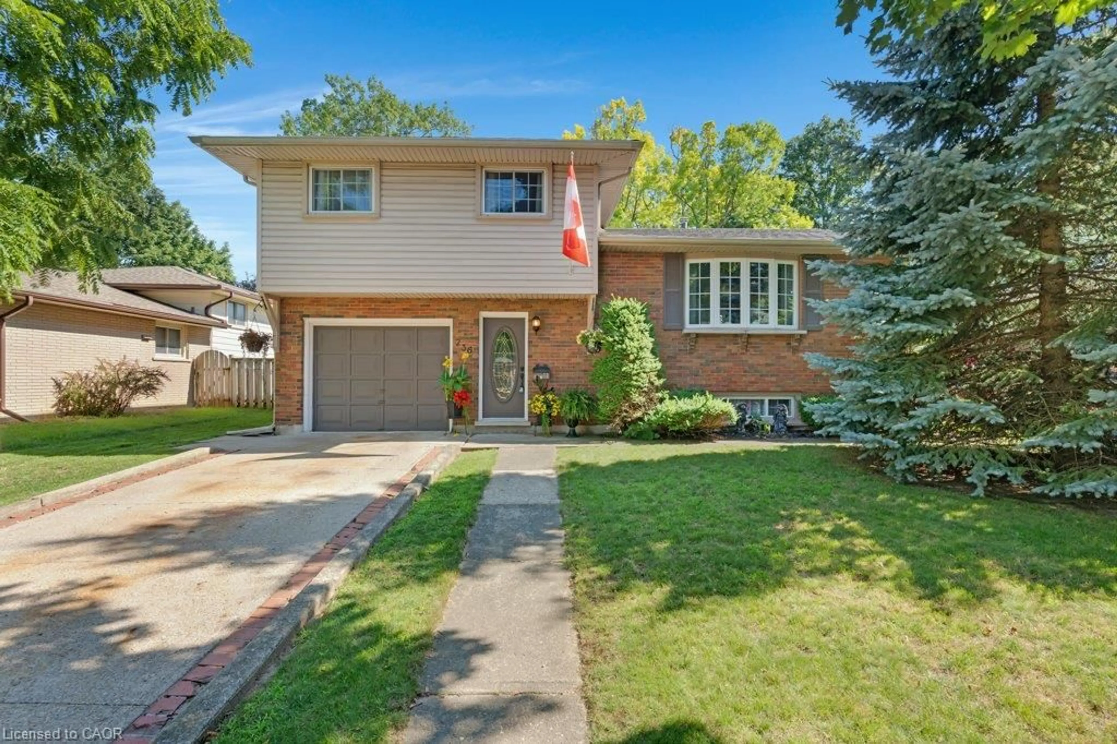 Home with brick exterior material, street for 236 Winston Blvd, Cambridge Ontario N3C 1M5