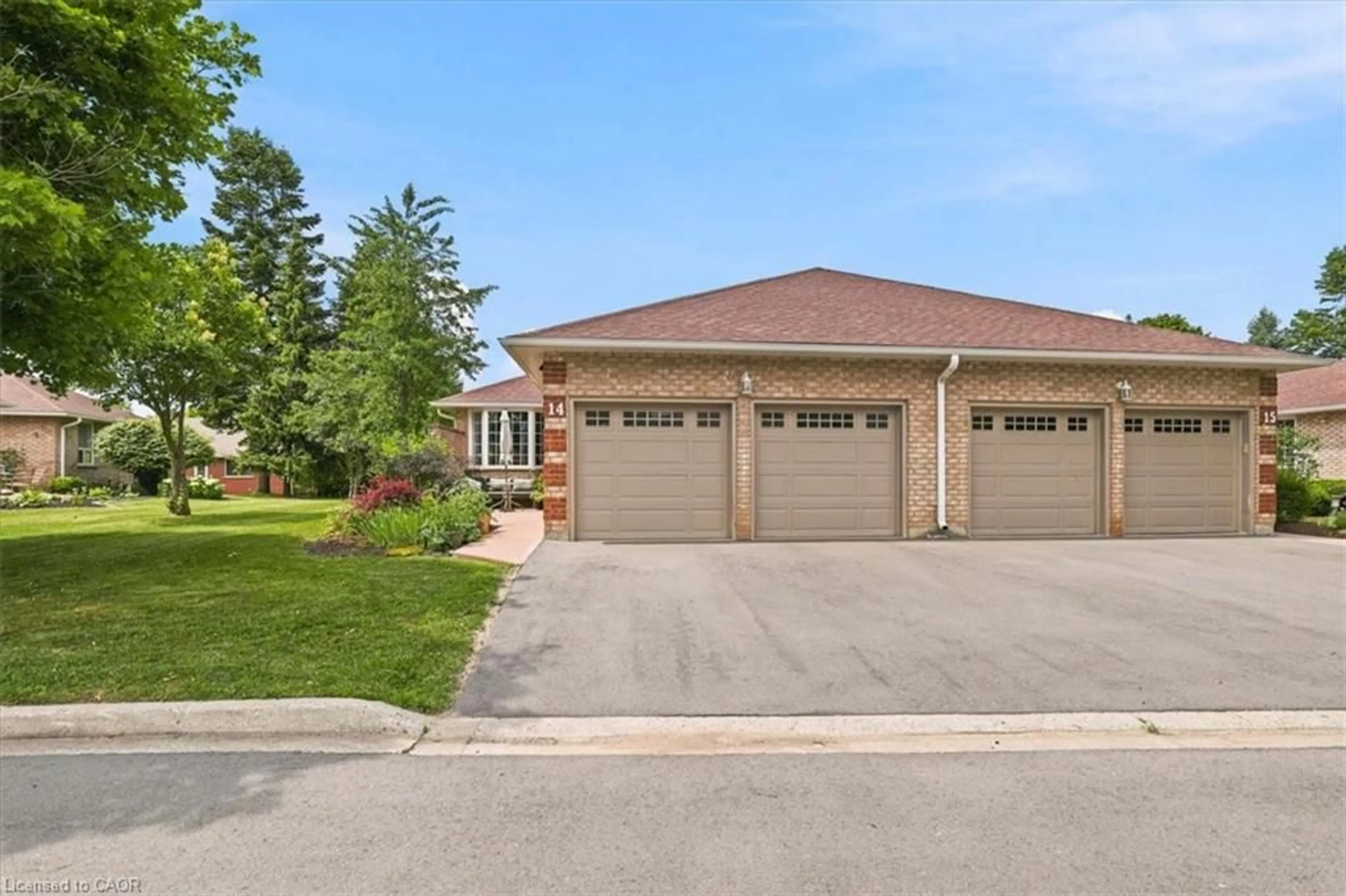 Home with brick exterior material, street for 75 Beasley Cres #14, Cambridge Ontario N1T 1P5