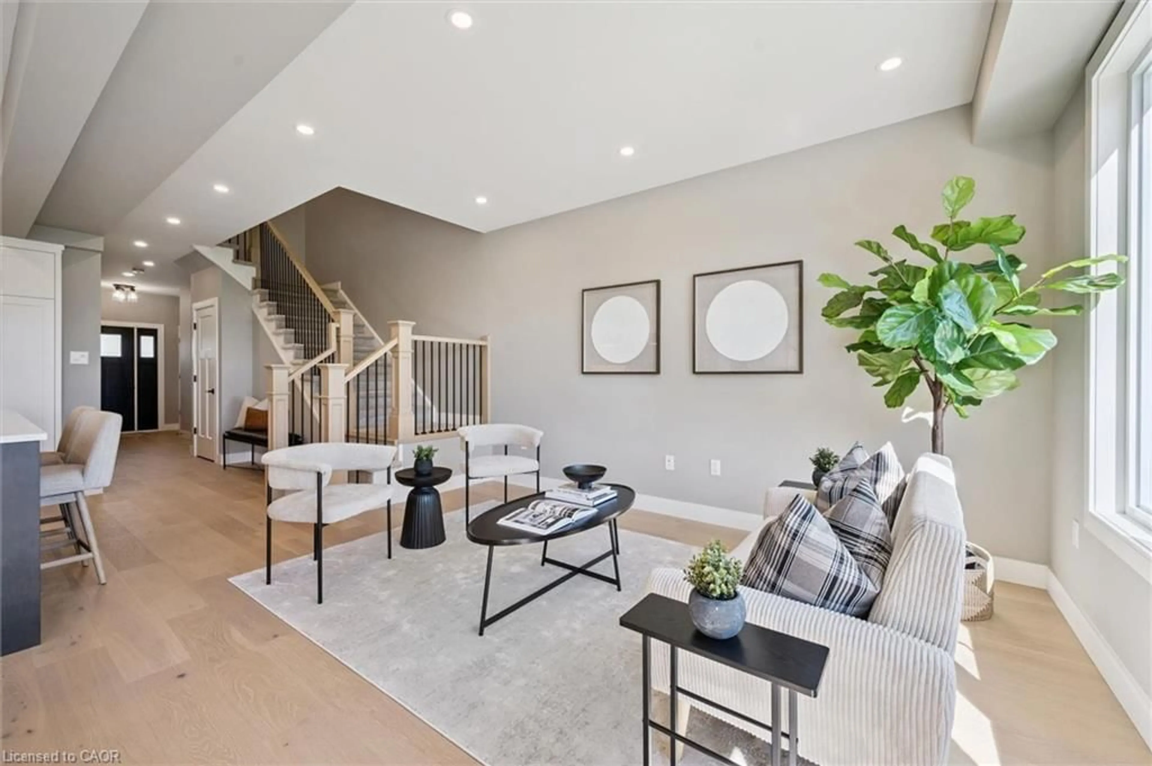 Living room with furniture, unknown for 56 Walker Rd, Ingersoll Ontario N5C 4H3