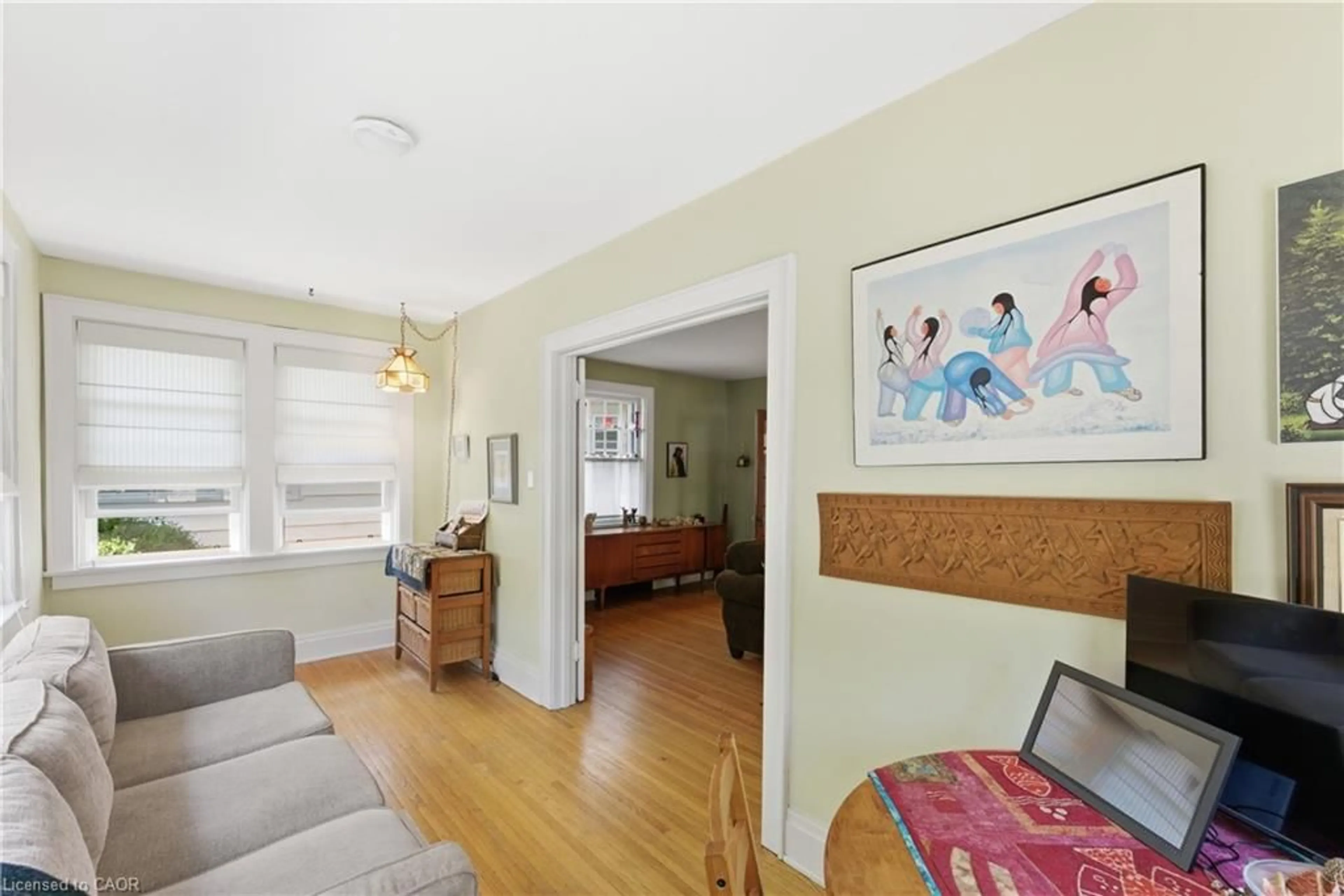 Living room with furniture, unknown for 15 1/2 Wolseley Ave, St. Catharines Ontario L2R 4T4
