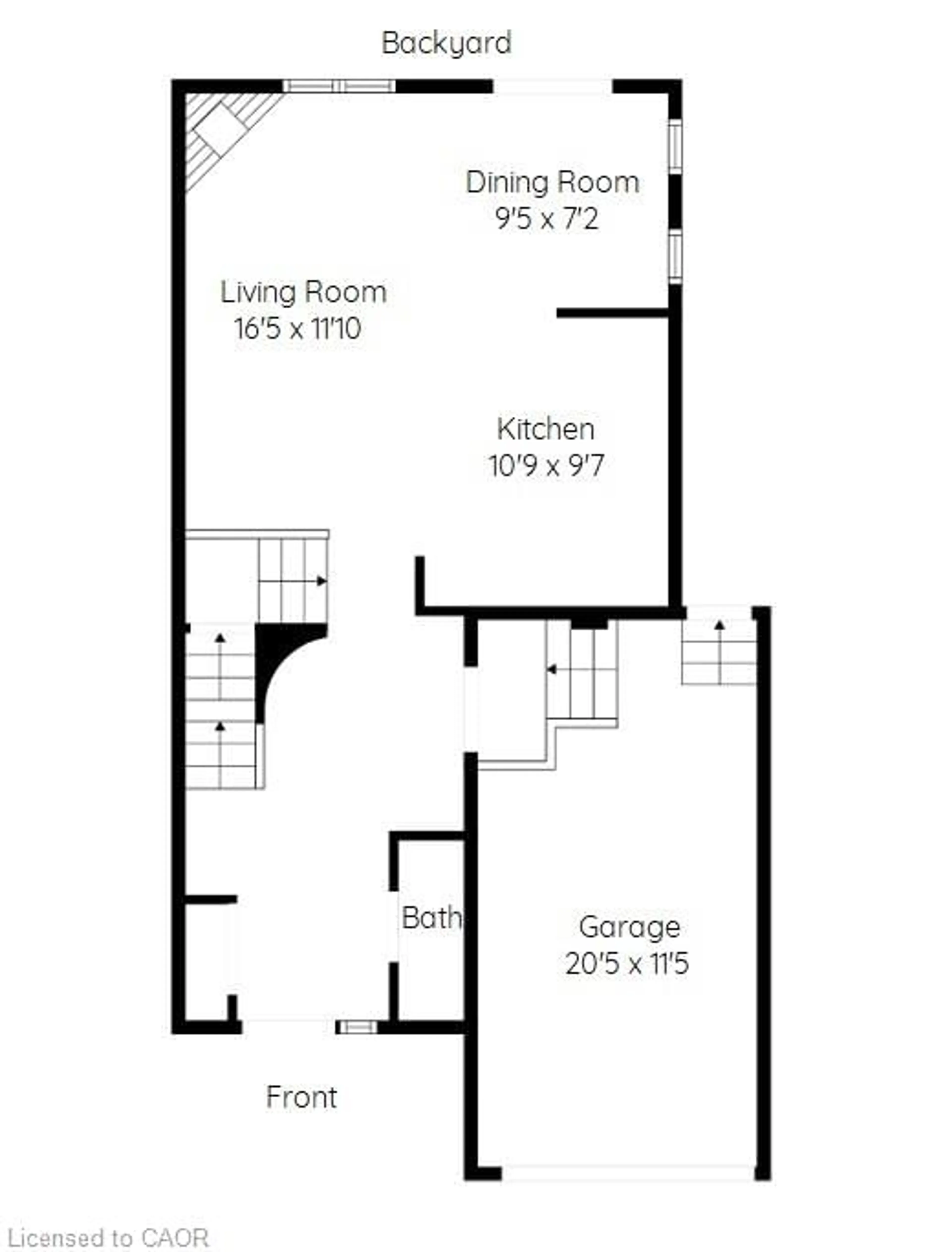 Floor plan for 121 Foxborough Dr, Ancaster Ontario L9G 4Z1