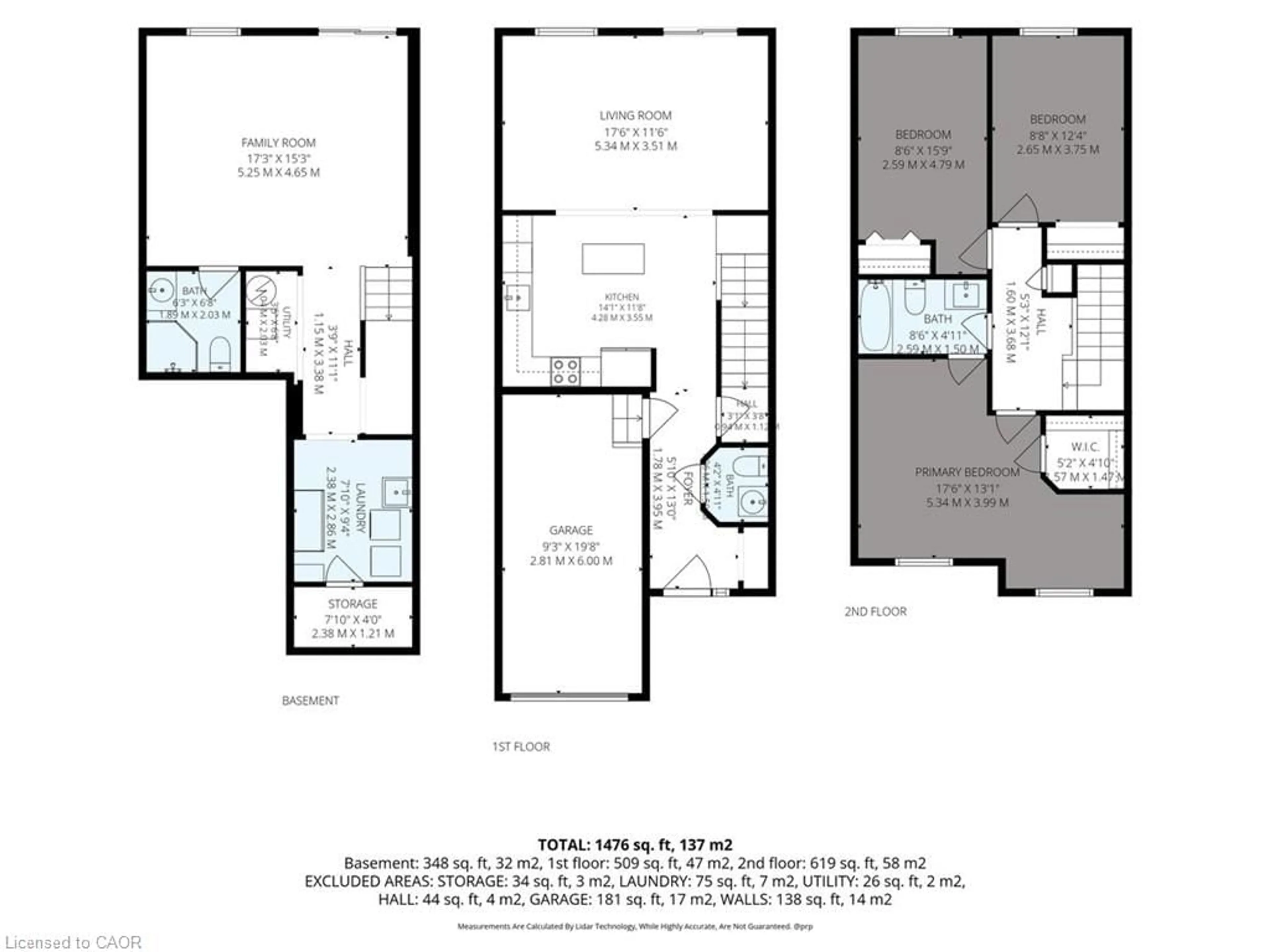 Floor plan for 1492 Franklin Blvd, Cambridge Ontario N3C 3L5