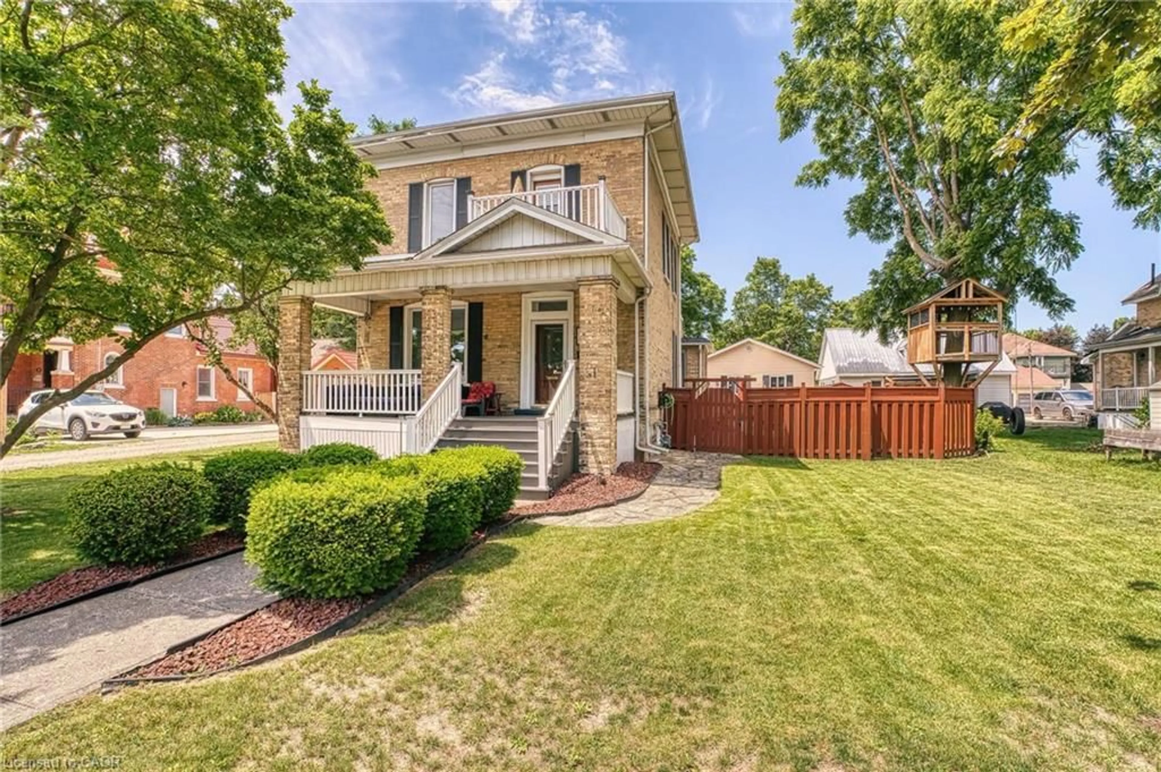 Home with brick exterior material, street for 459 Wallace Ave, Listowel Ontario N4W 1L5