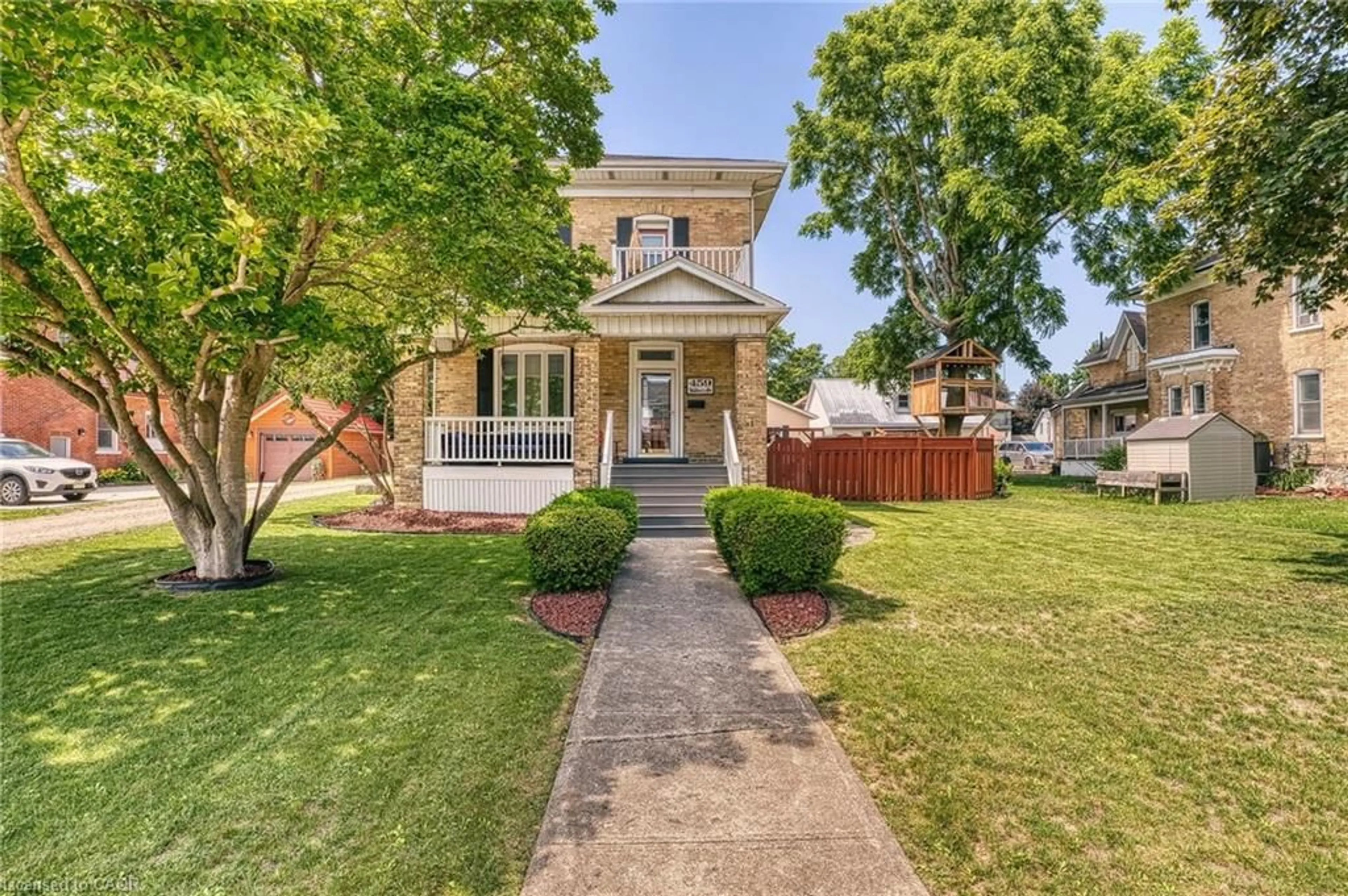 Home with brick exterior material, street for 459 Wallace Ave, Listowel Ontario N4W 1L5