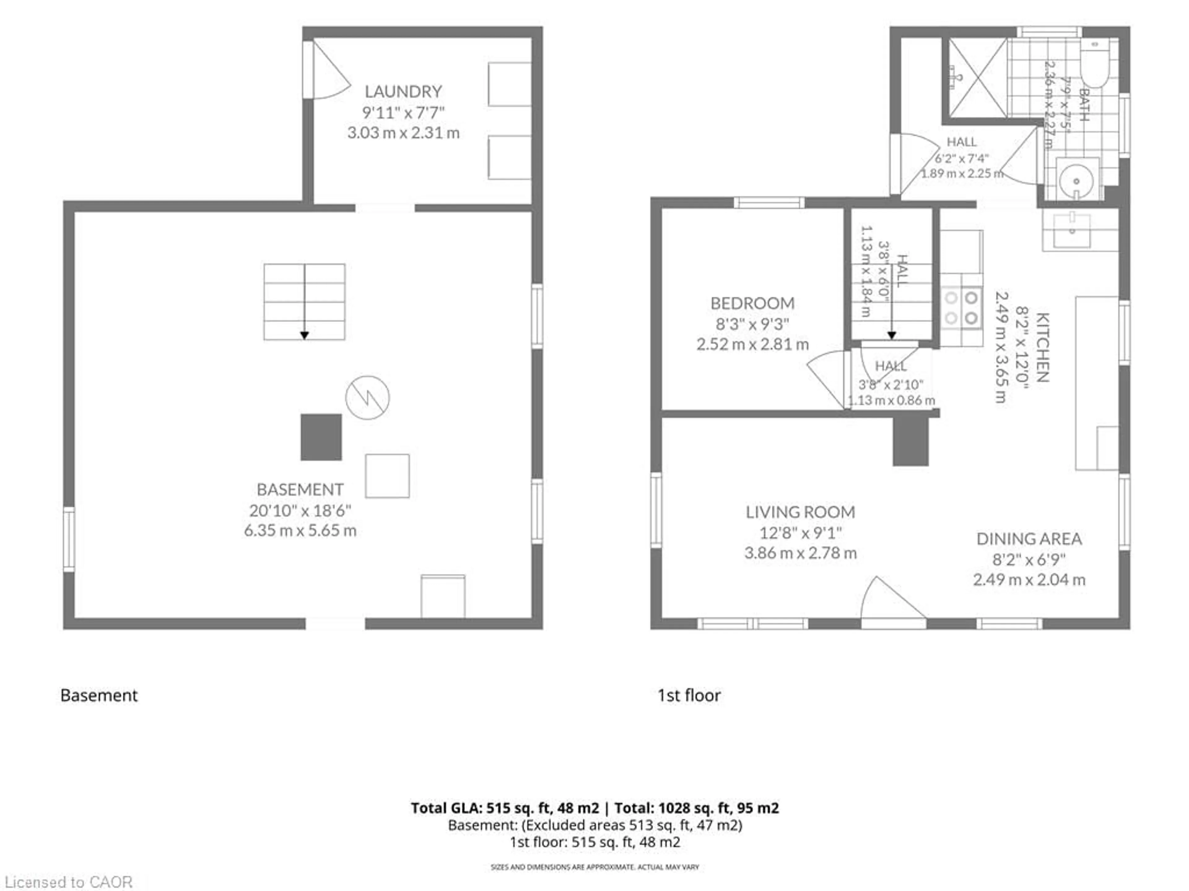 Floor plan for 100 Windham Rd 14, Norfolk Ontario N3Y 4K6