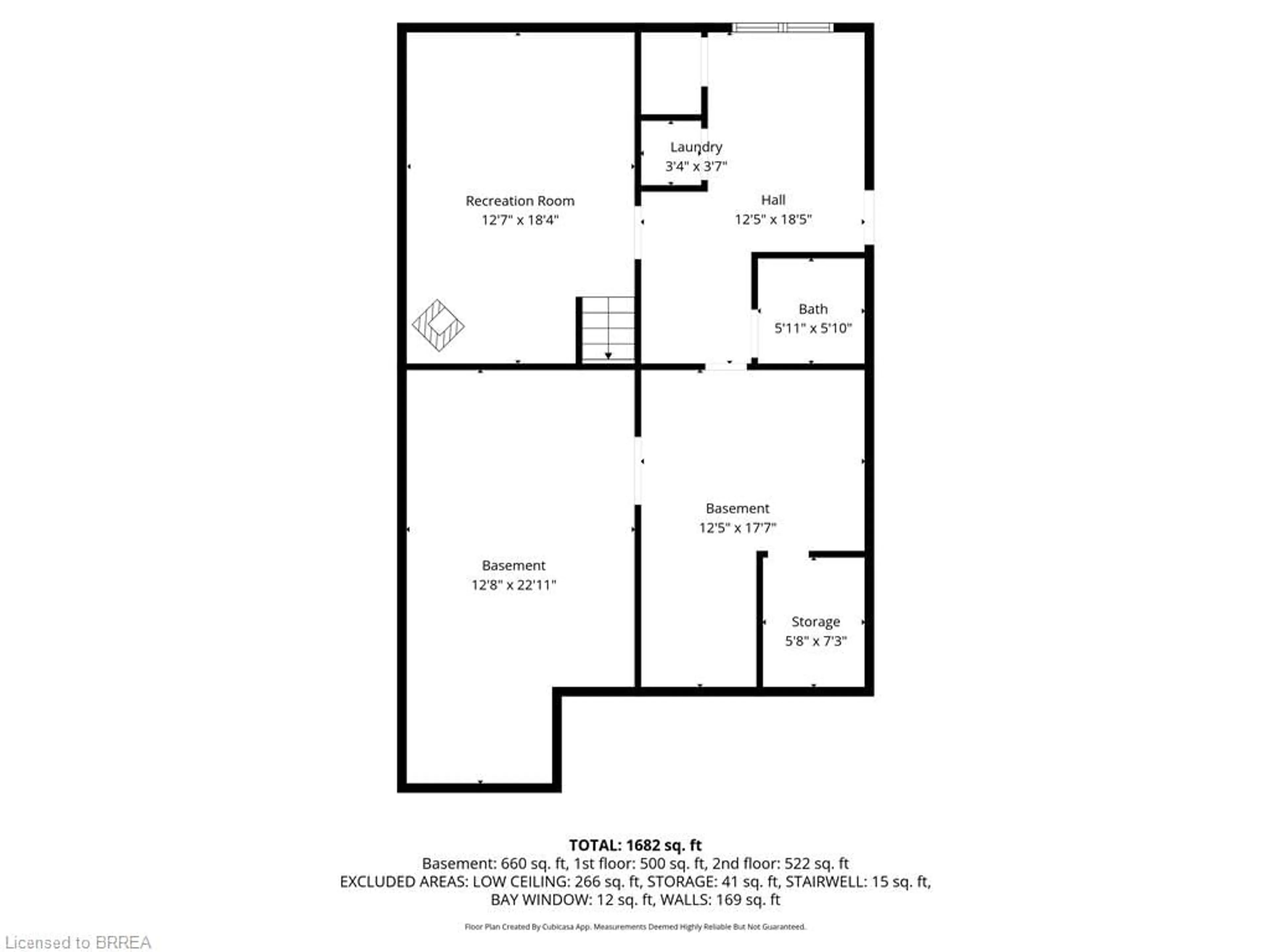 Floor plan for 170 Paris Rd, Brantford Ontario N3R 6M4