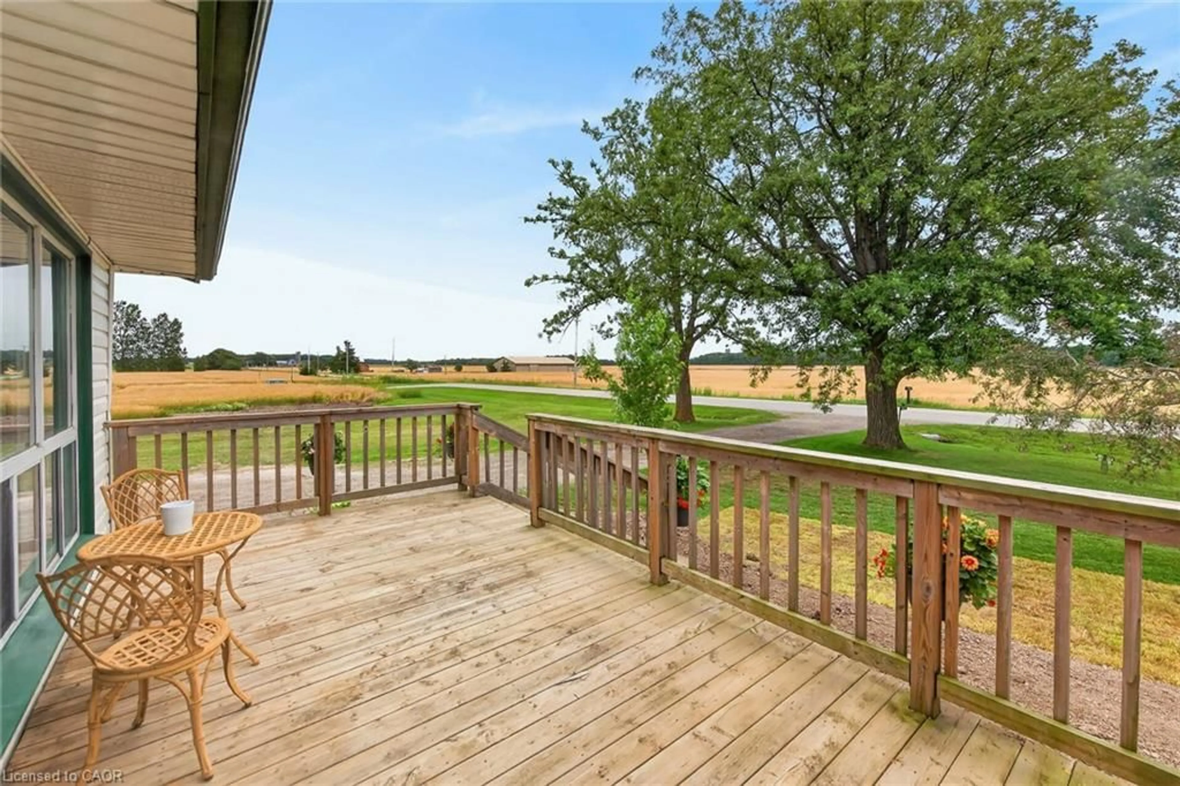 Patio, water/lake/river/ocean view for 1057 Concession 4 Rd, Fisherville Ontario N0A 1G0