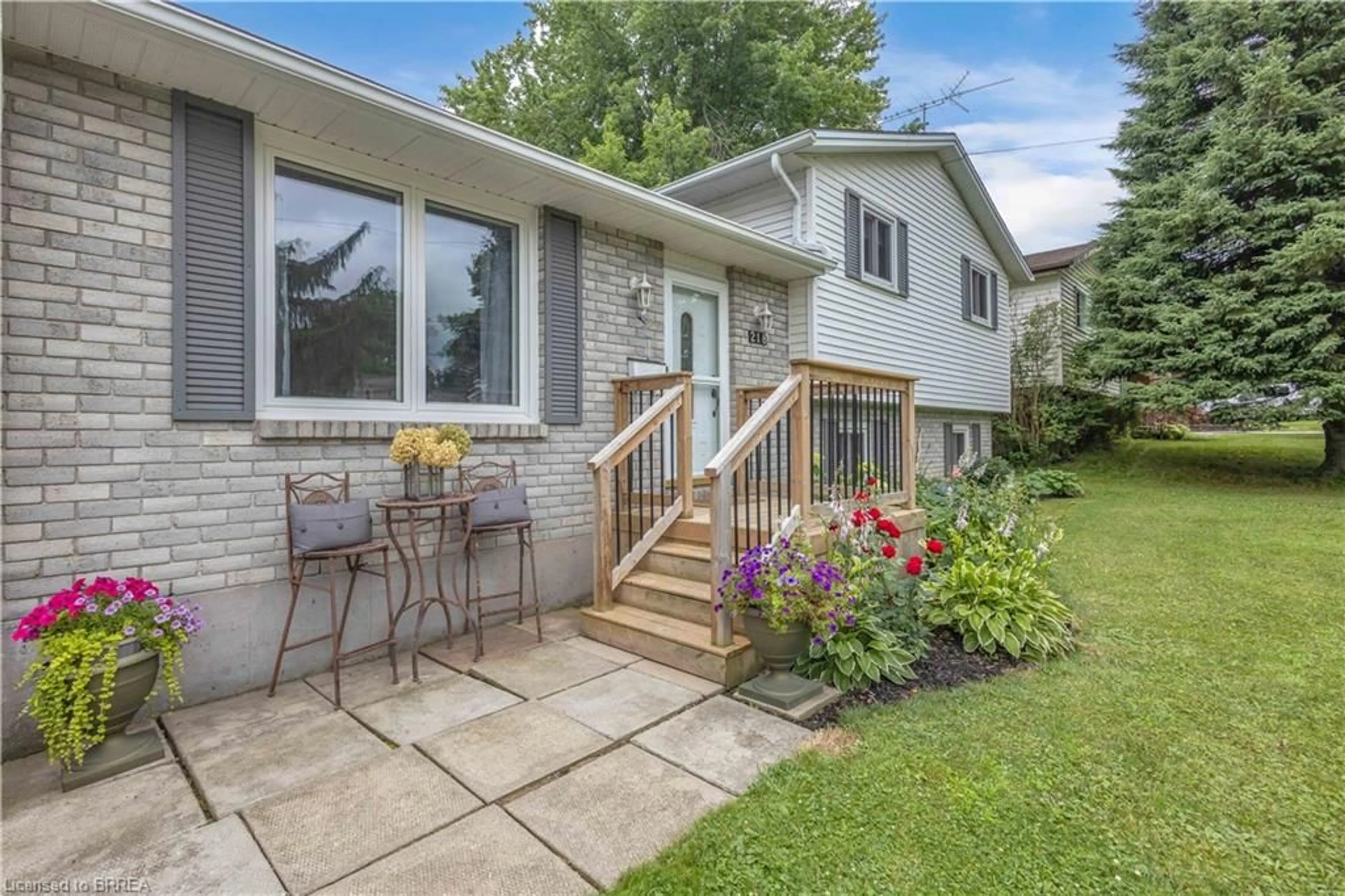 Patio, street for 218 Mechanic St, Waterford Ontario N0E 1Y0