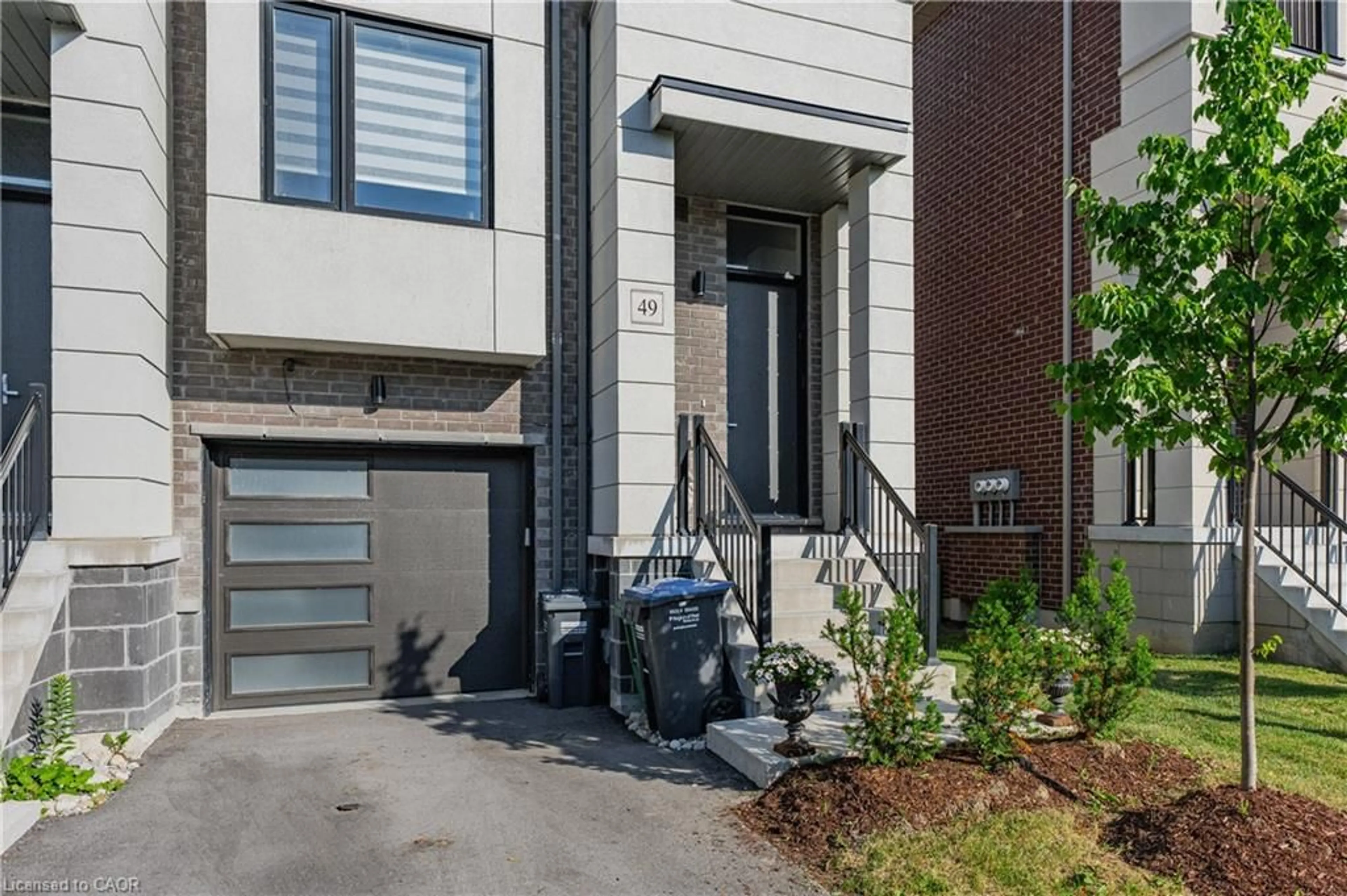Home with brick exterior material, street for 49 Lambert Lane, Bolton Ontario L7E 4M4