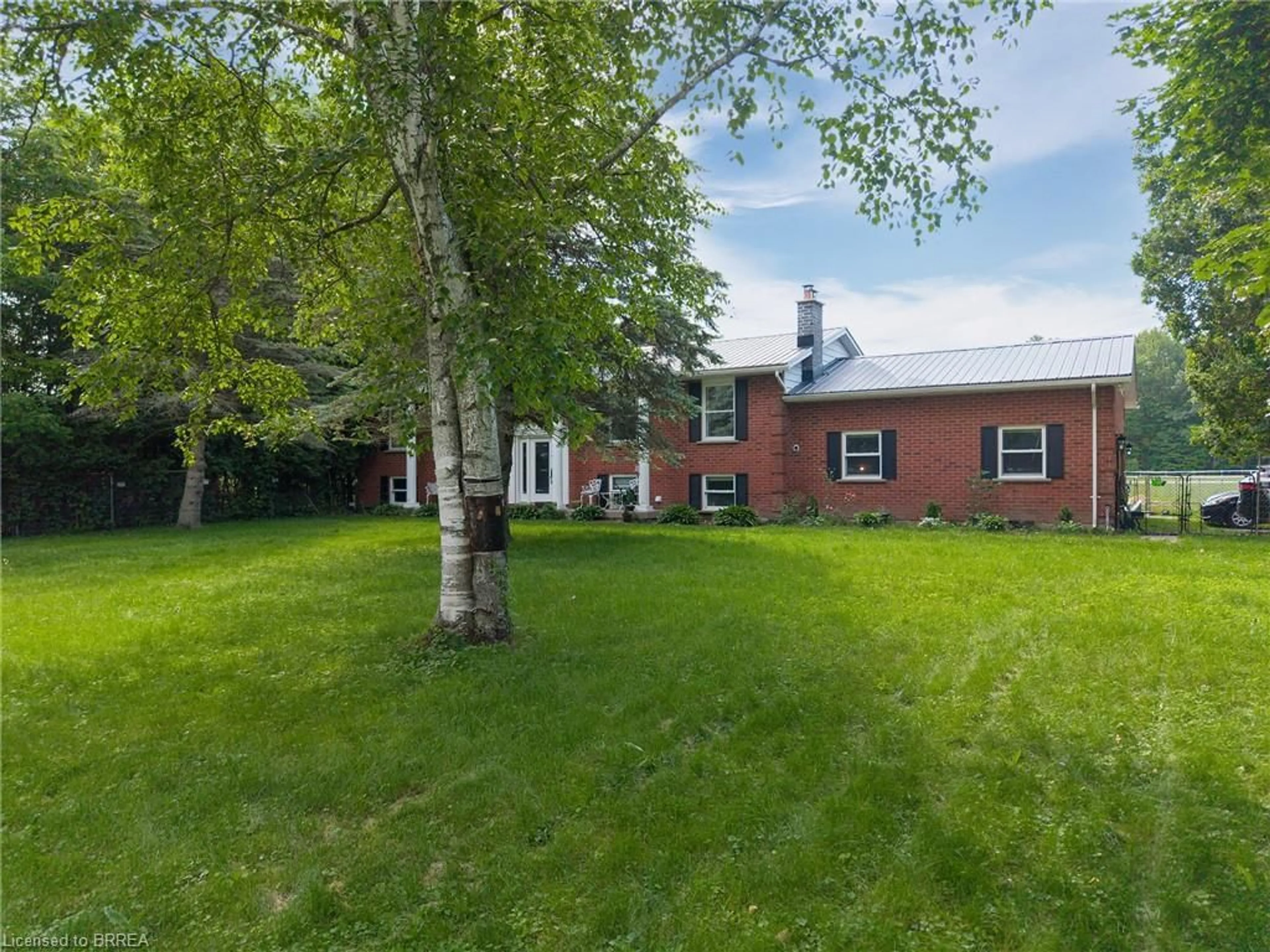 A pic from outside/outdoor area/front of a property/back of a property/a pic from drone, street for 428 Charlotteville Road 1, St. Williams Ontario N0E 1P0