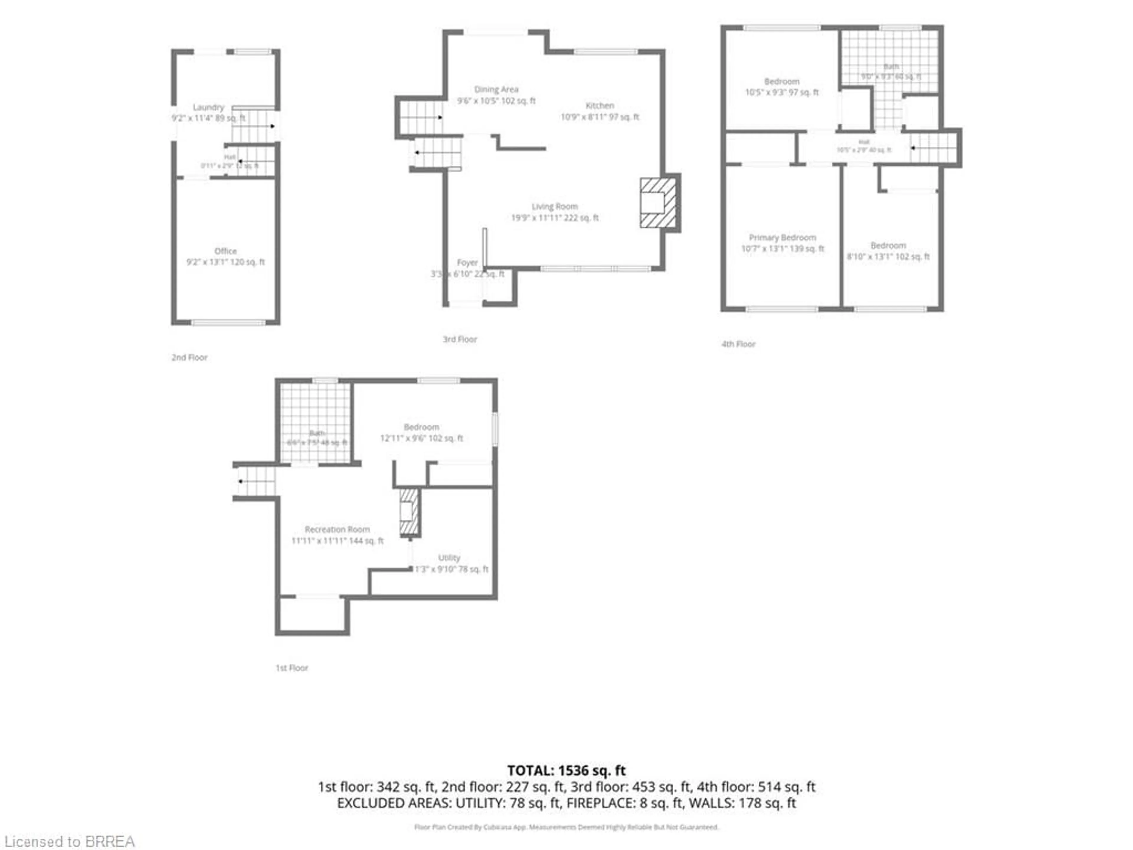 Floor plan for 28 Riverview Terr, Paris Ontario N3L 2P4