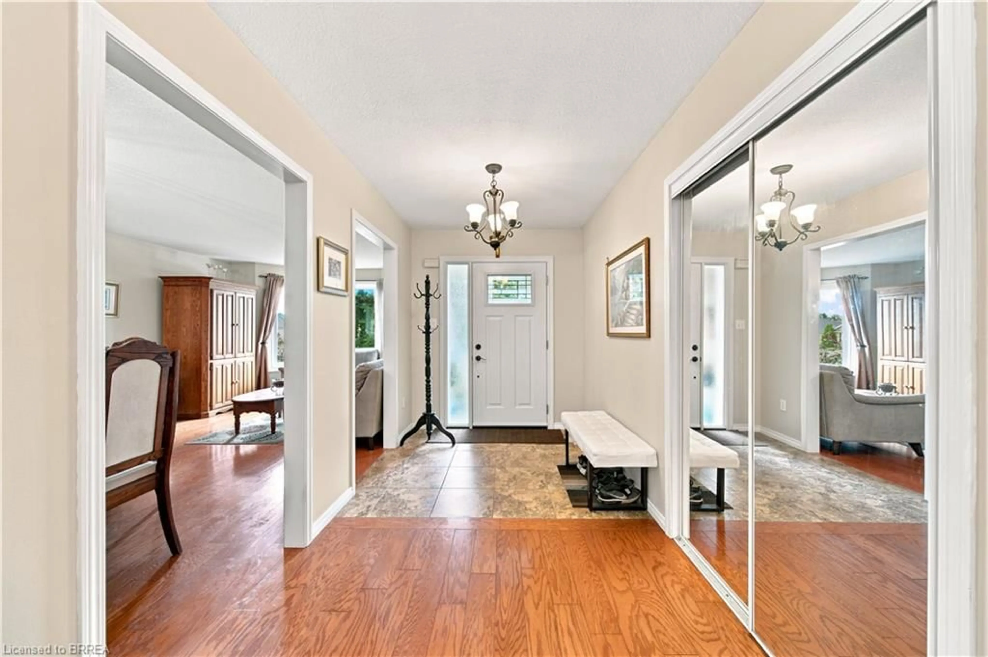 Indoor foyer for 41 Griffiths Dr, Paris Ontario N3L 4B6