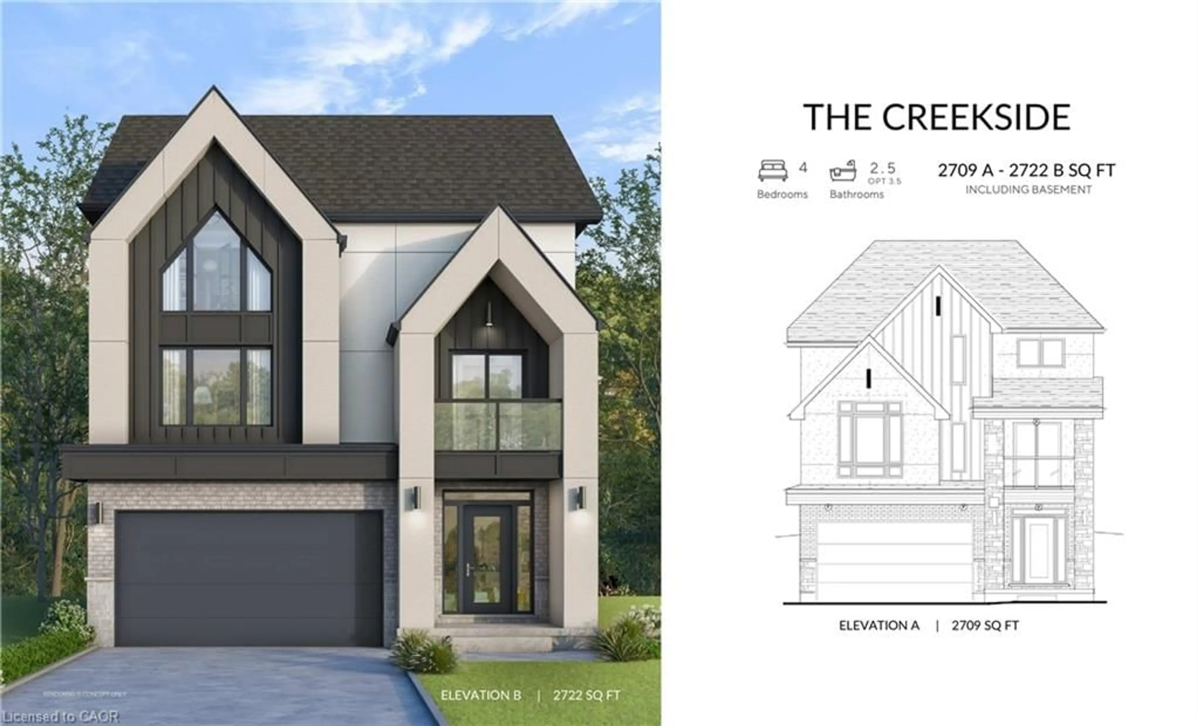 Home with brick exterior material, street for 327 Canada Plum St #LOT 224, Kitchener Ontario N2V 0H9