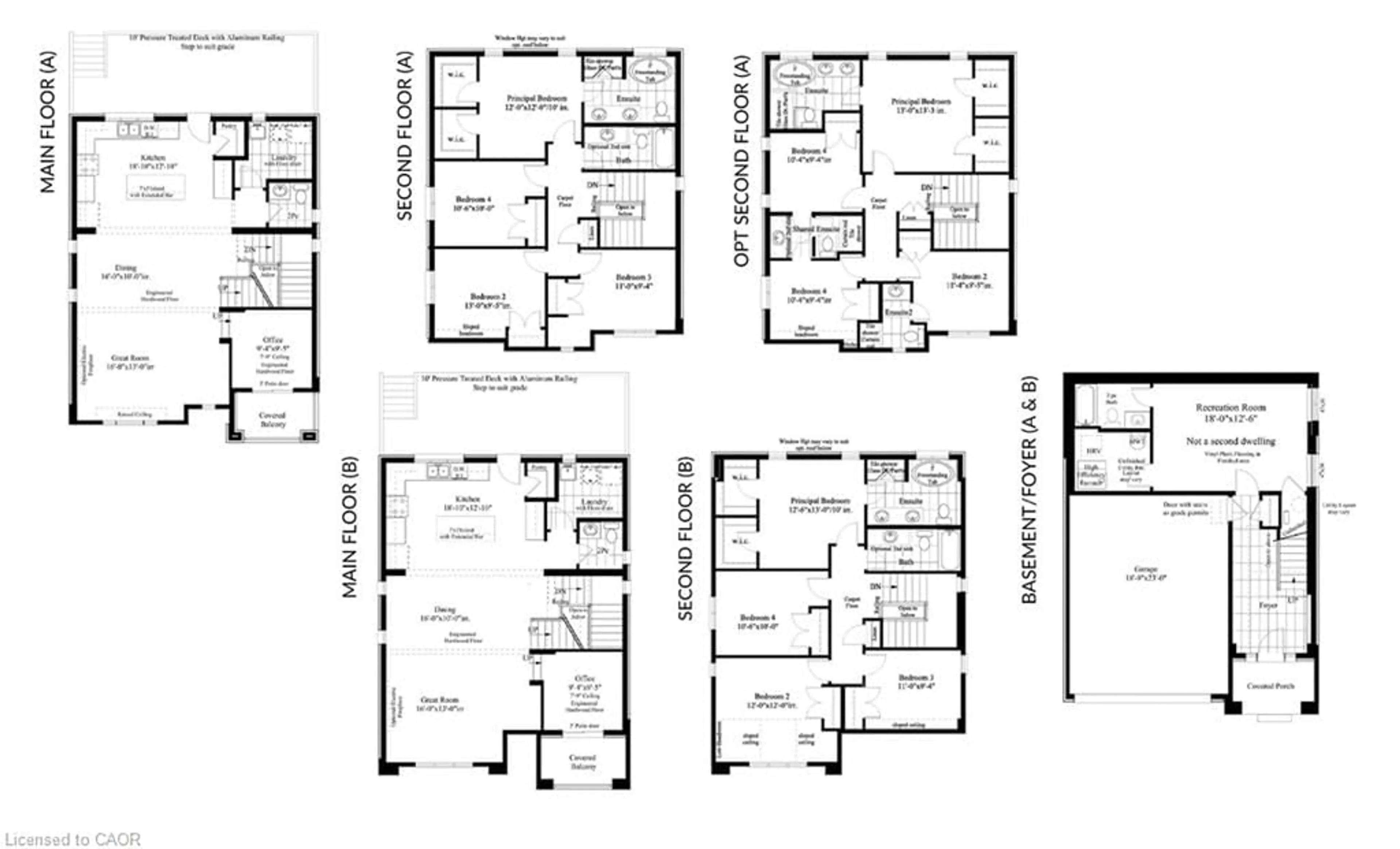Floor plan for 327 Canada Plum St #LOT 224, Kitchener Ontario N2V 0H9