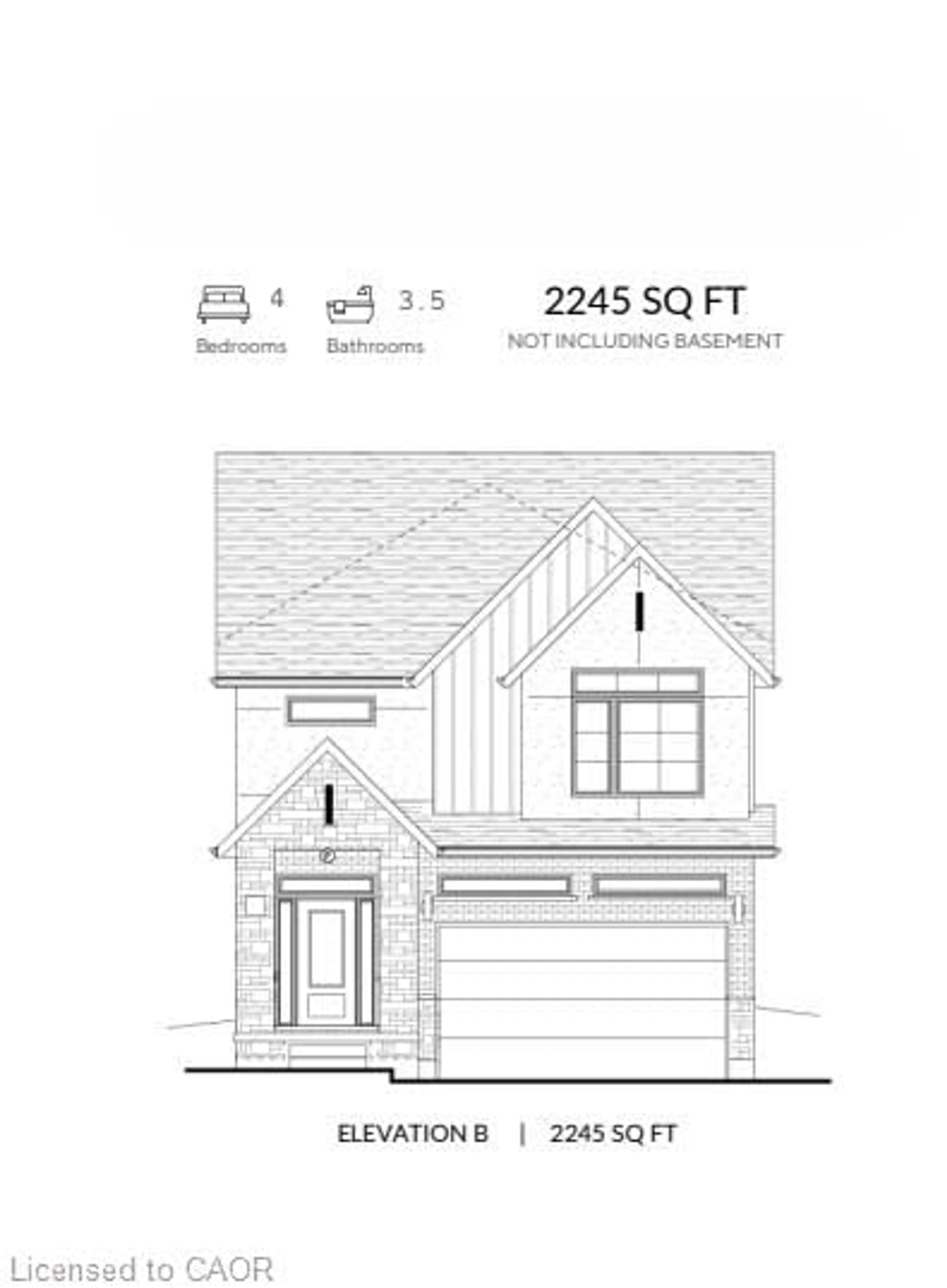 Home with brick exterior material, street for 325 Canada Plum St #LOT 225, Kitchener Ontario N2V 0H6