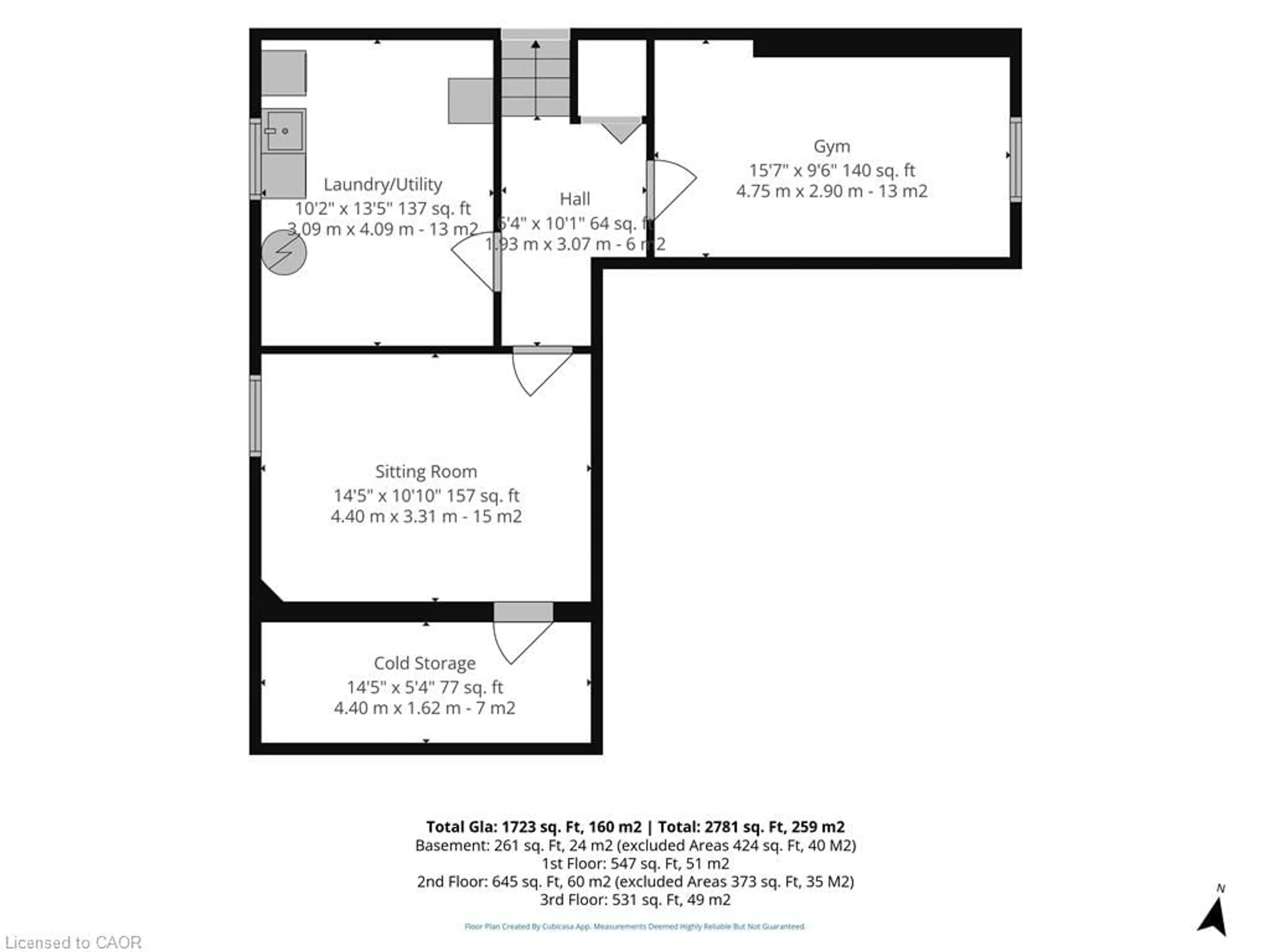 Floor plan for 537 Concession 3 Townsend, Wilsonville Ontario N0E 1Z0