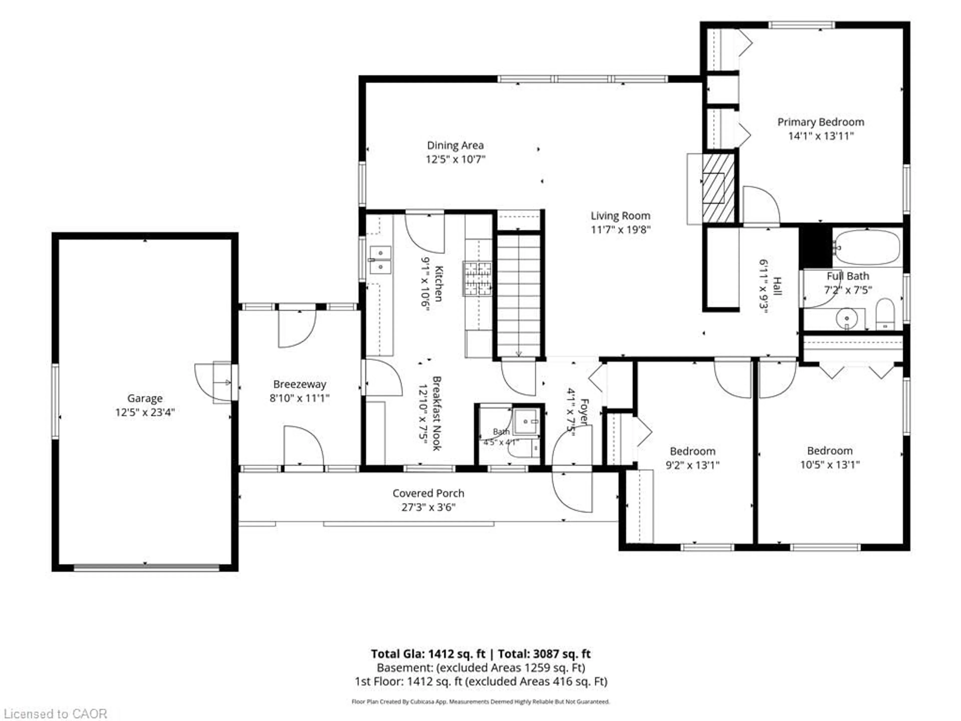 Floor plan for 10 Sunninghill Dr, Port Dover Ontario N0A 1N6