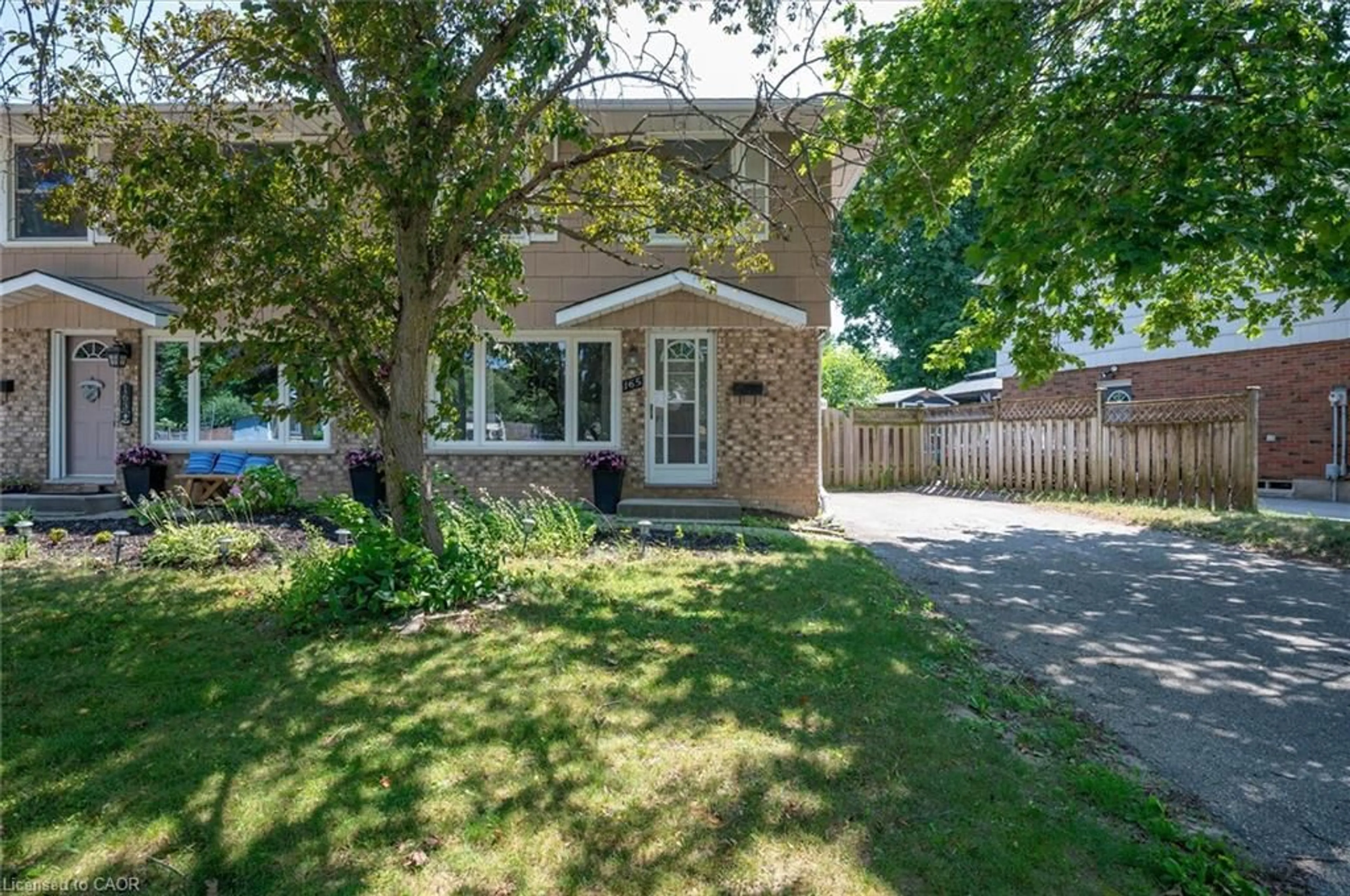 Home with brick exterior material, street for 165 Selkirk Dr, Kitchener Ontario N2E 1M5
