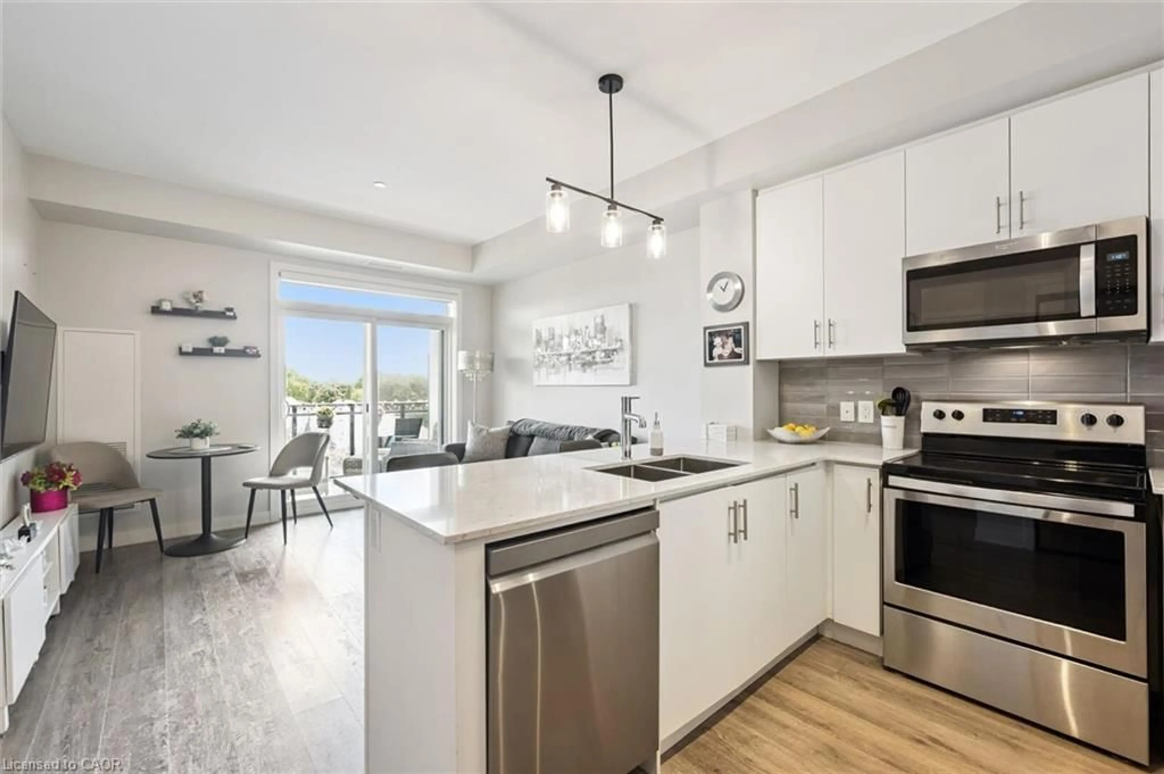 Open concept kitchen, unknown for 340 Plains Rd #507, Burlington Ontario L7T 0C2