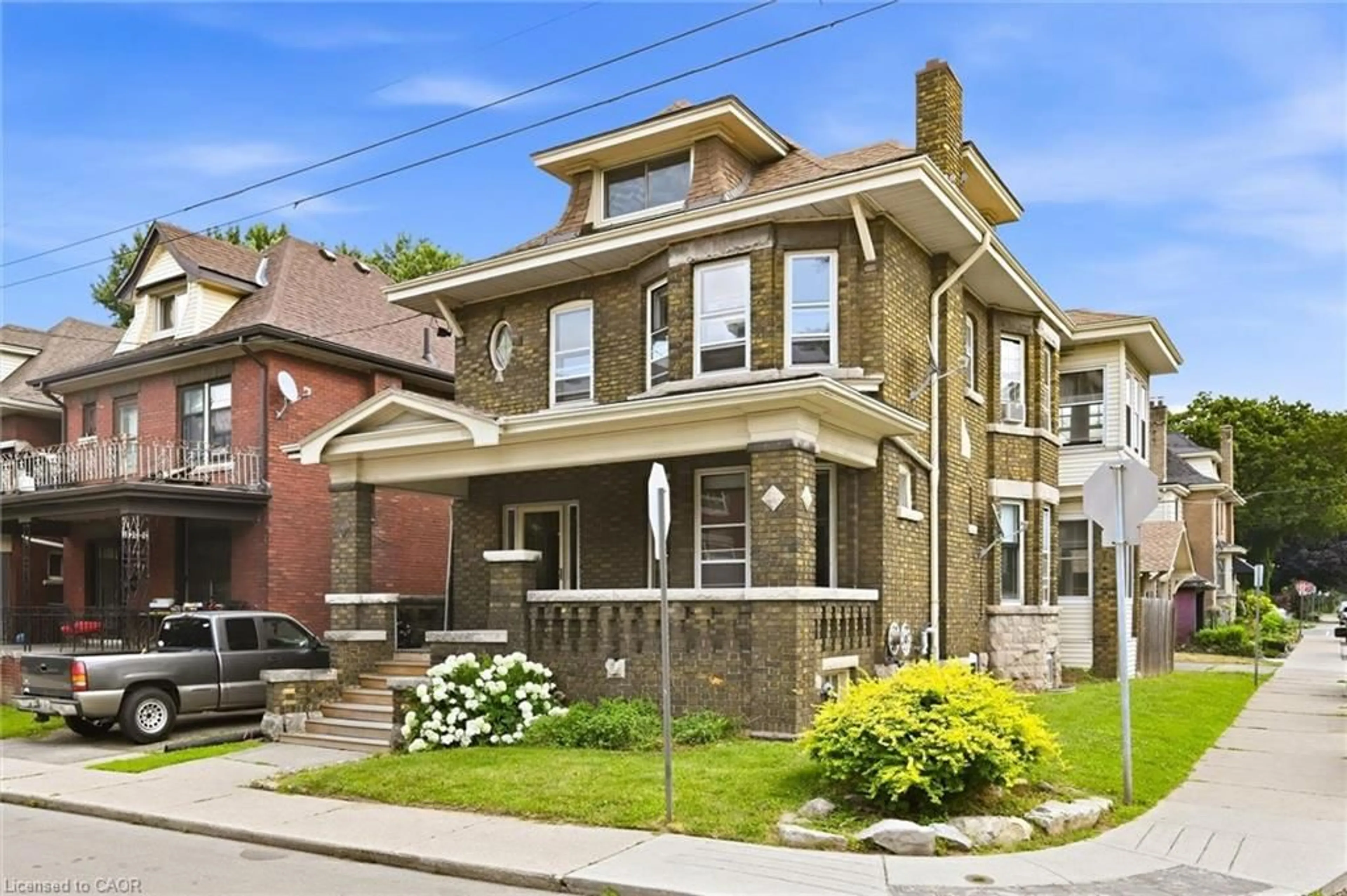 Home with brick exterior material, street for 81 Carrick Ave, Hamilton Ontario L8M 2W4