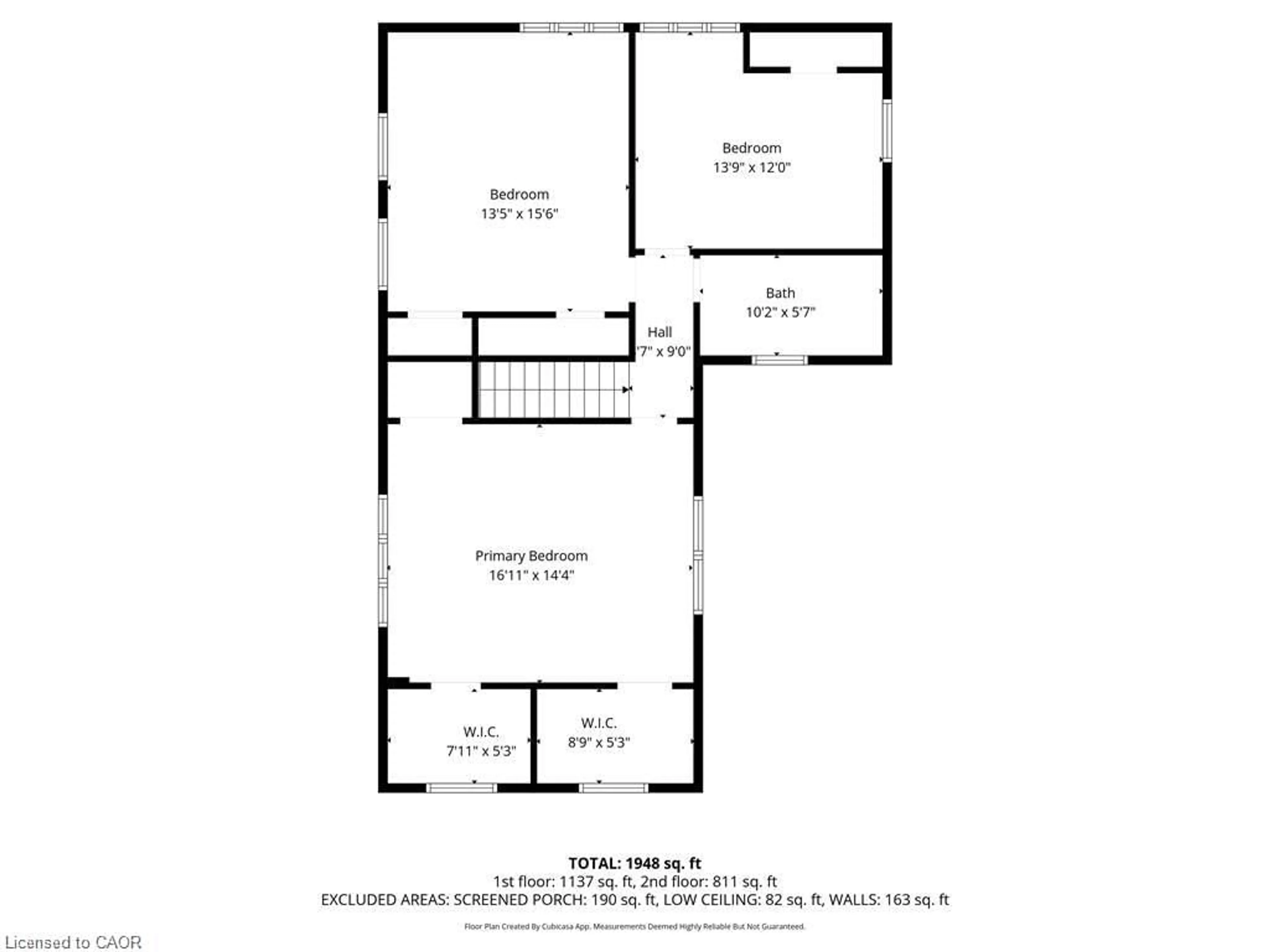 Floor plan for 2 Milne St, Walsingham Ontario N0E 1X0