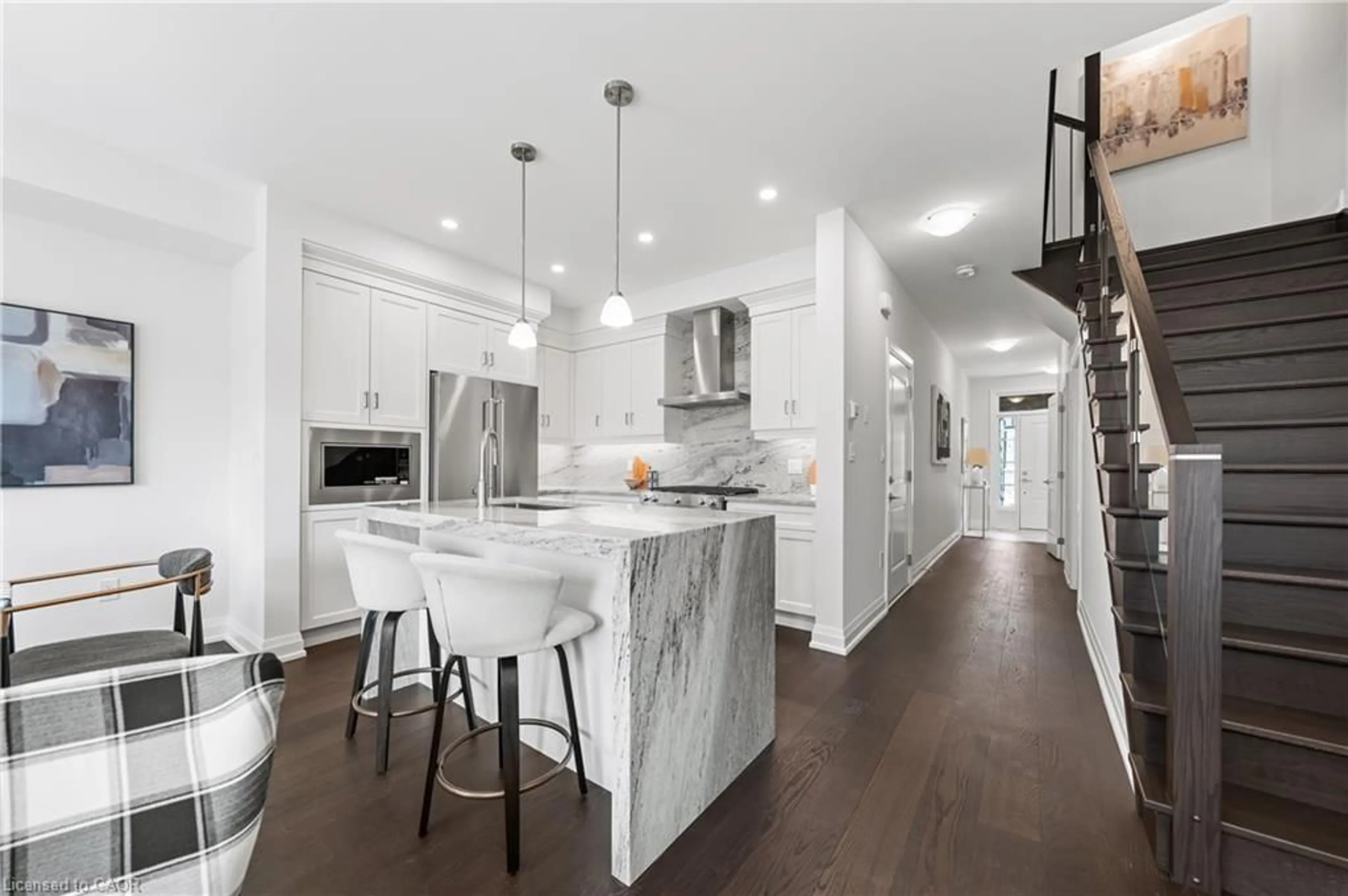 Open concept kitchen, unknown for 675 Victoria Rd #23, Guelph Ontario N1E 0S9