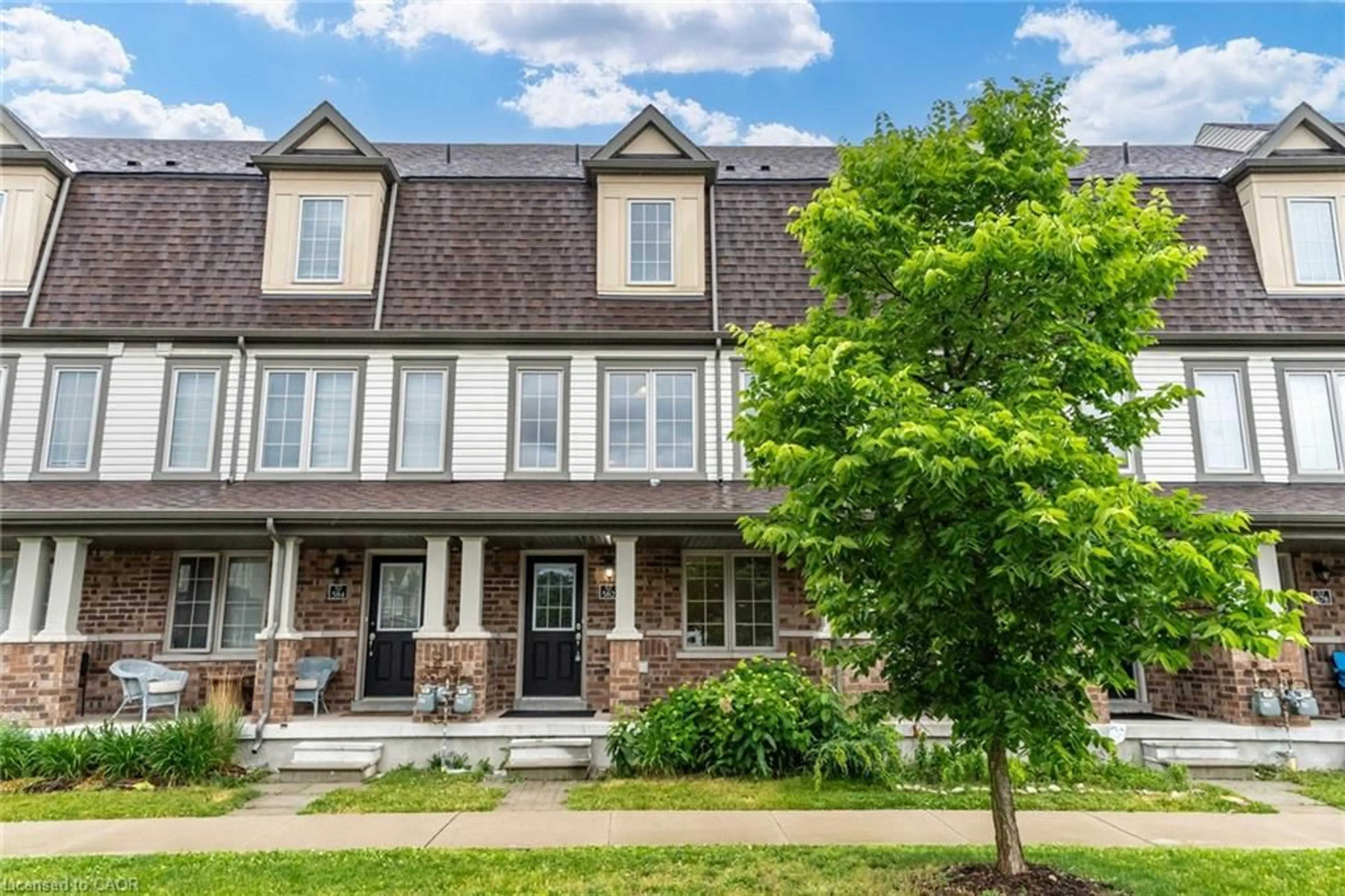 Home with brick exterior material, street for 582 Linden Dr #68, Cambridge Ontario N3H 0C9