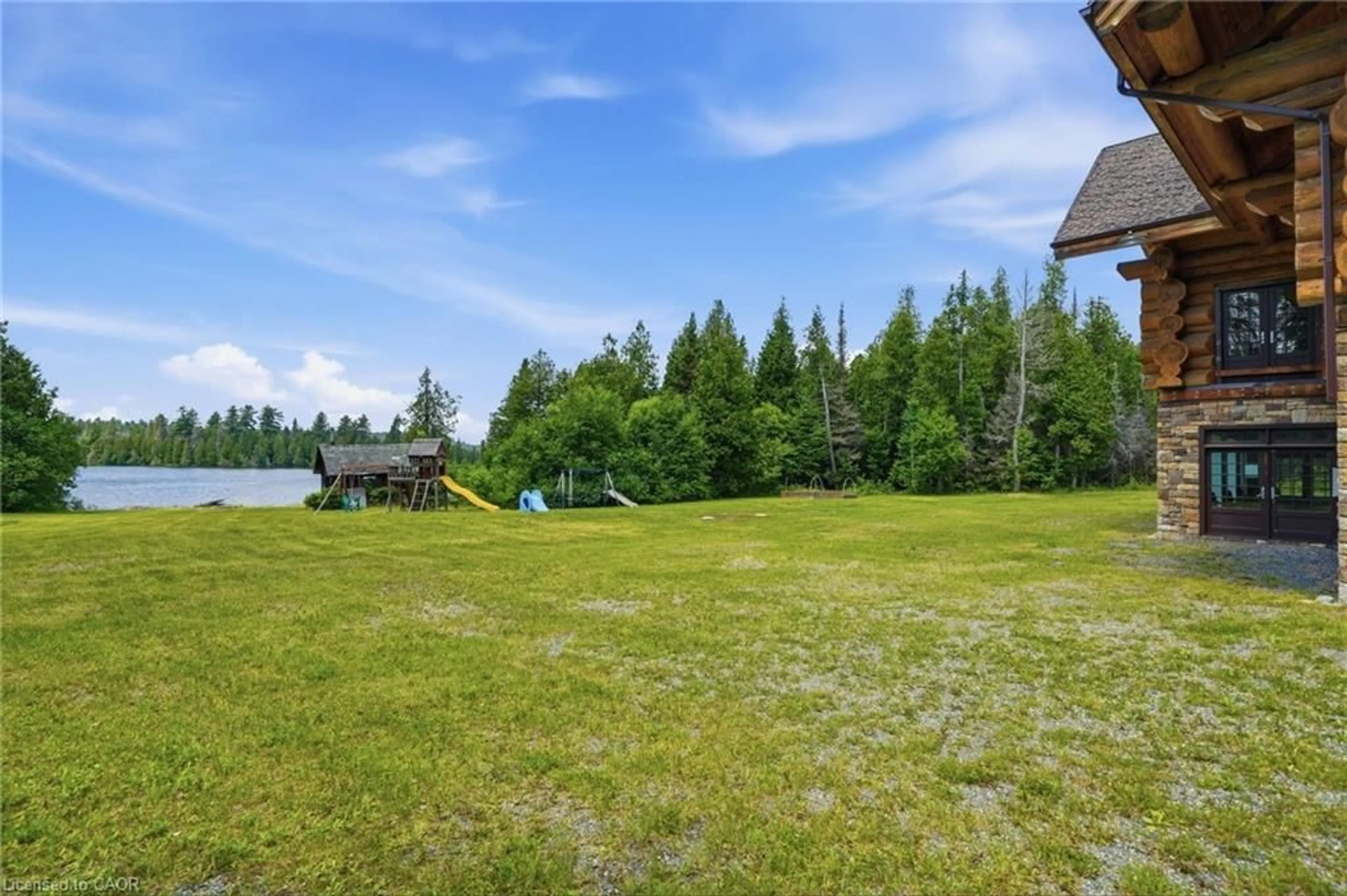 A pic from outside/outdoor area/front of a property/back of a property/a pic from drone, water/lake/river/ocean view for 250 Kanichee Mine Rd, Temagami Ontario P0H 2H0