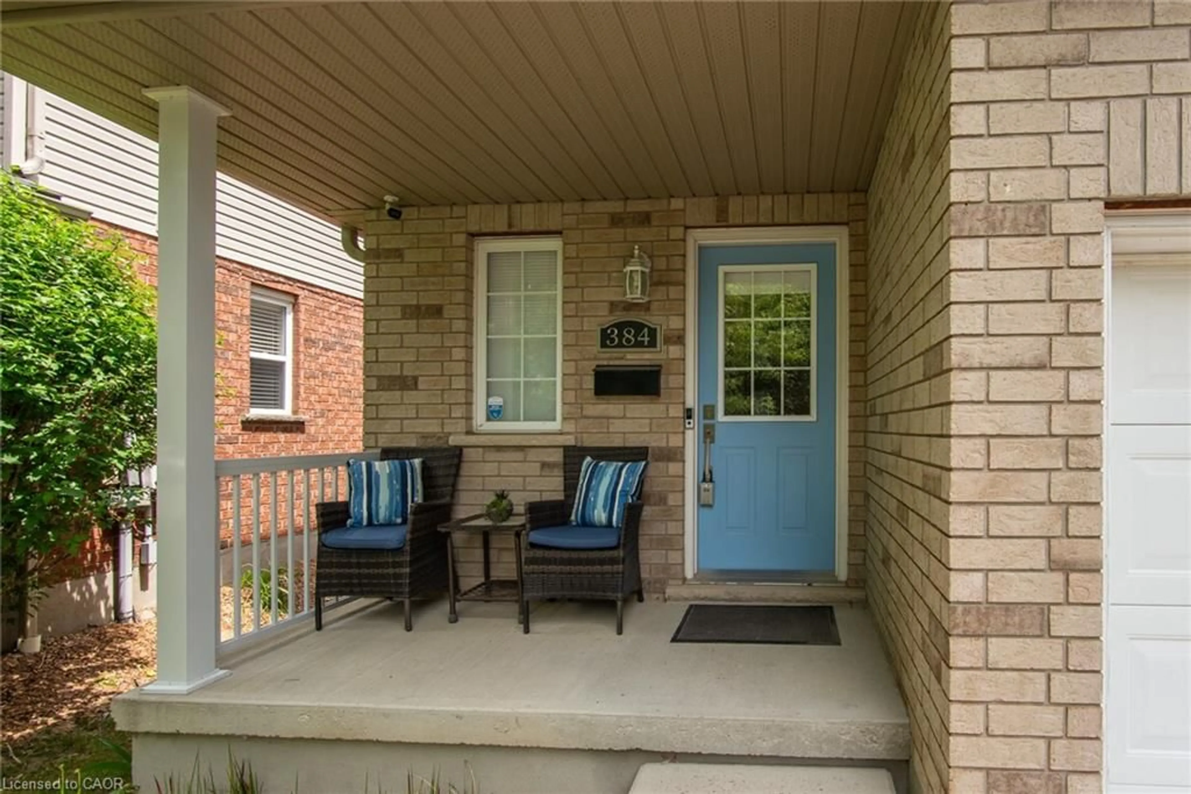 Patio, street for 384 Pastern Trail, Waterloo Ontario N2K 4K7