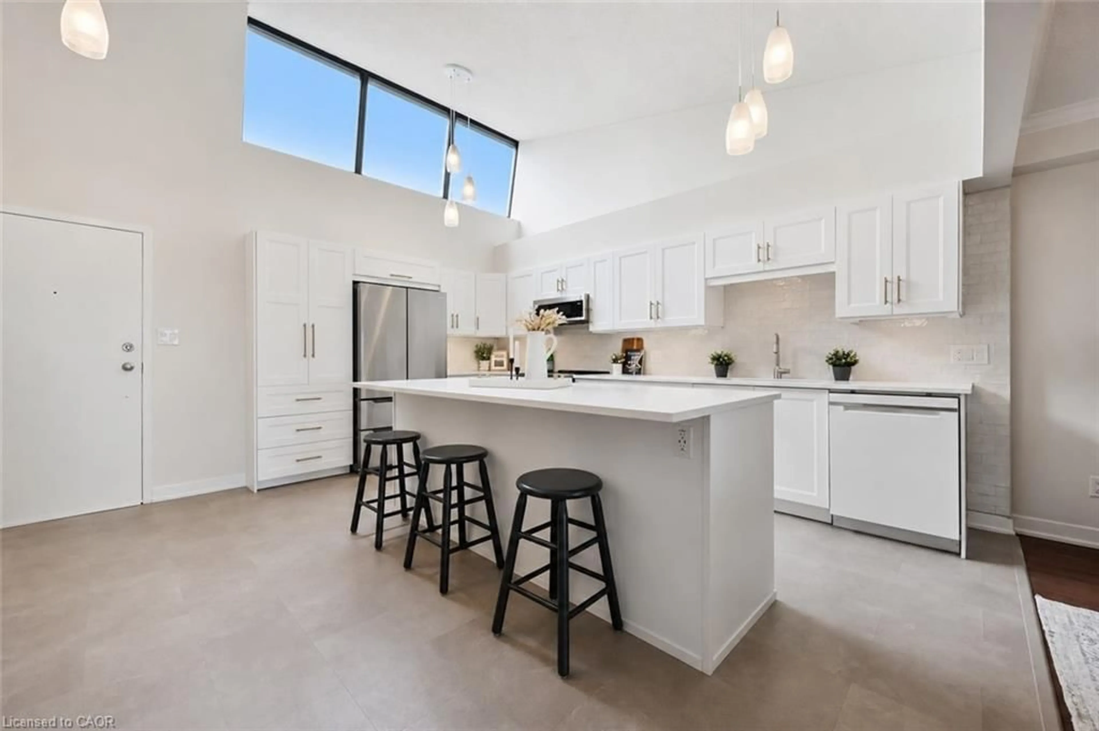 Open concept kitchen, unknown for 260 Sheldon Ave #PH2, Kitchener Ontario N2H 6P2