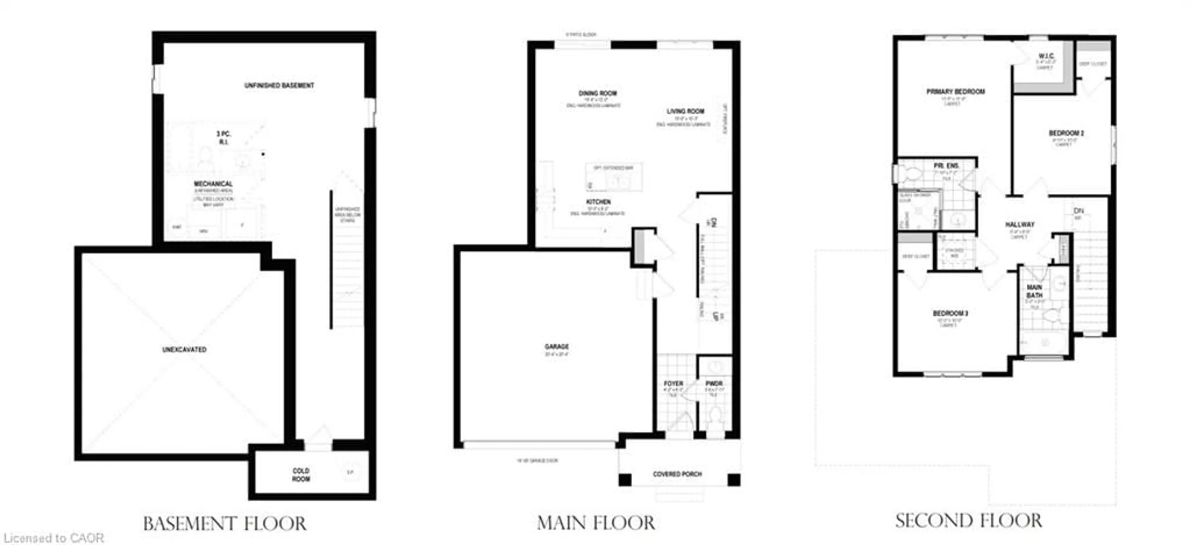Floor plan for 169 Dempsey Dr #Lot 15, Stratford Ontario N5A 0J8
