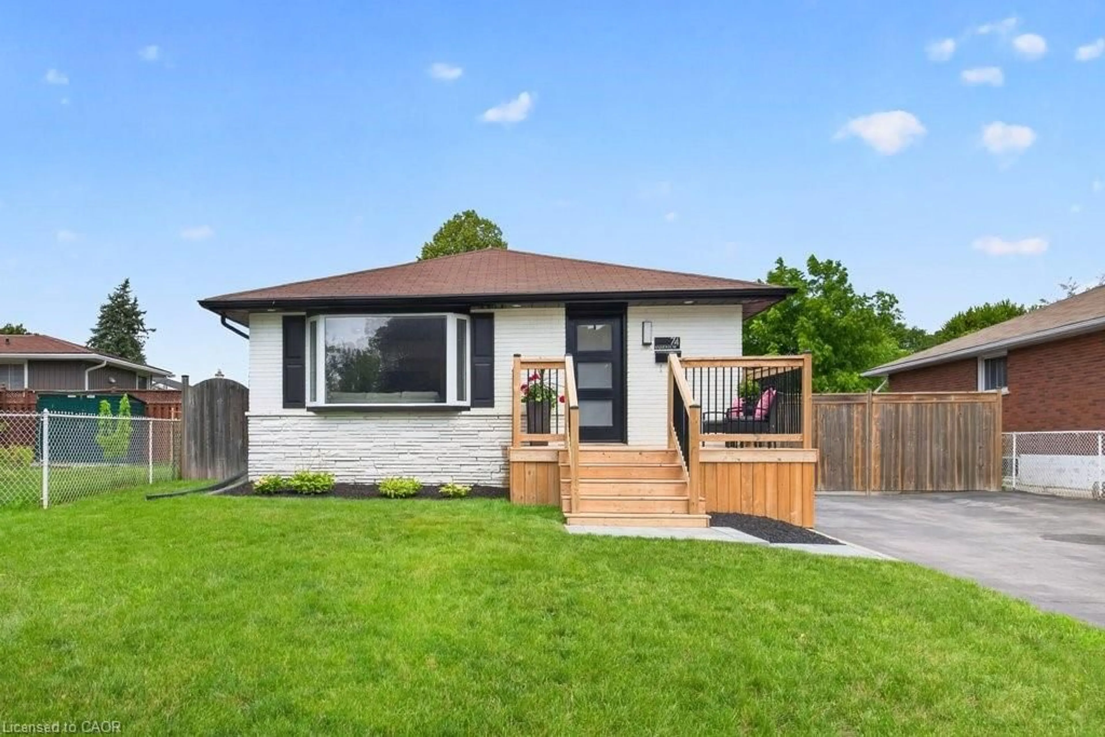 Home with brick exterior material, street for 74 Balmoral Dr, Brantford Ontario N3R 5B9