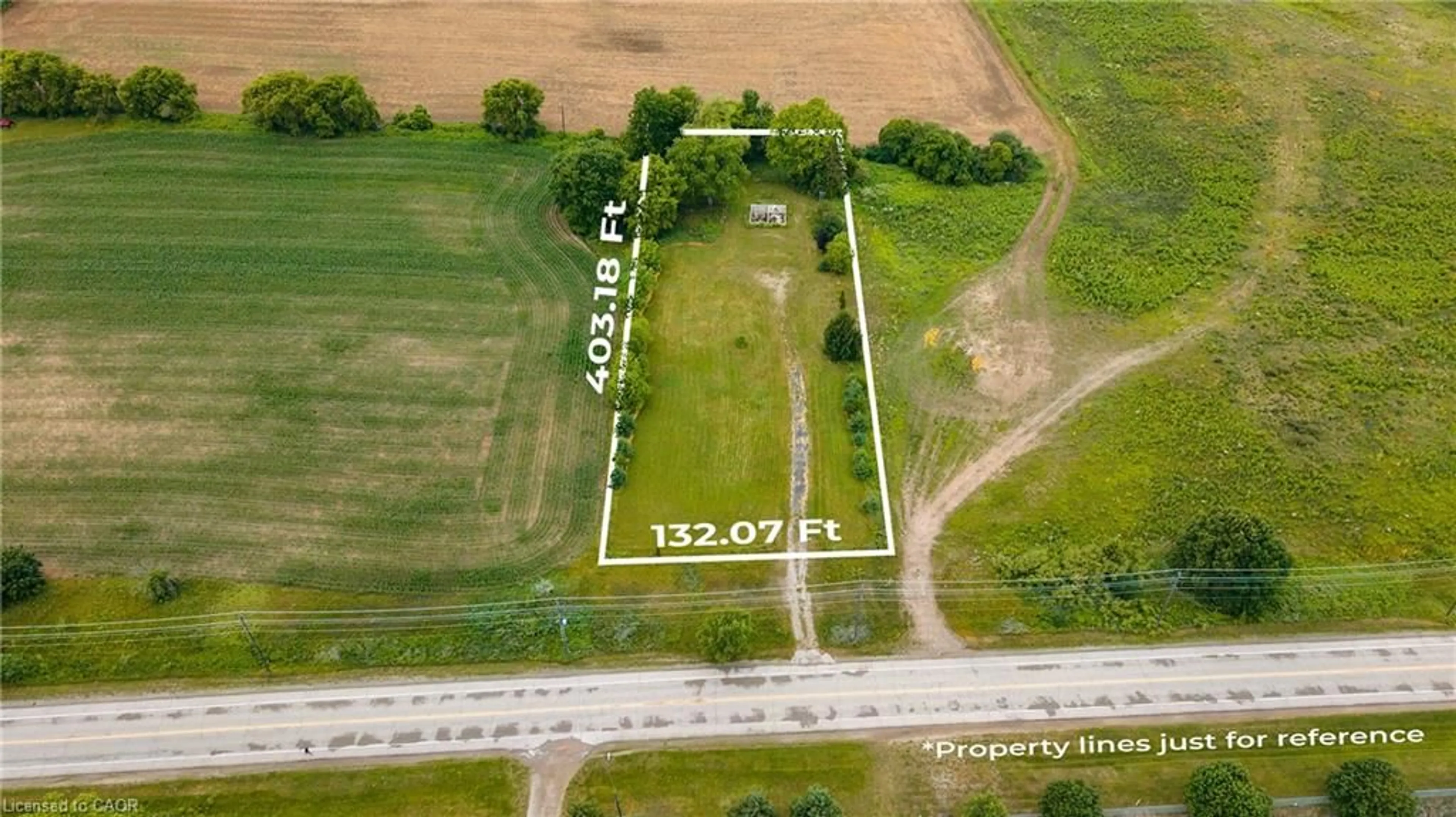 A pic from outside/outdoor area/front of a property/back of a property/a pic from drone, street for 1532 Gingerich Rd, Baden Ontario N3A 3J7