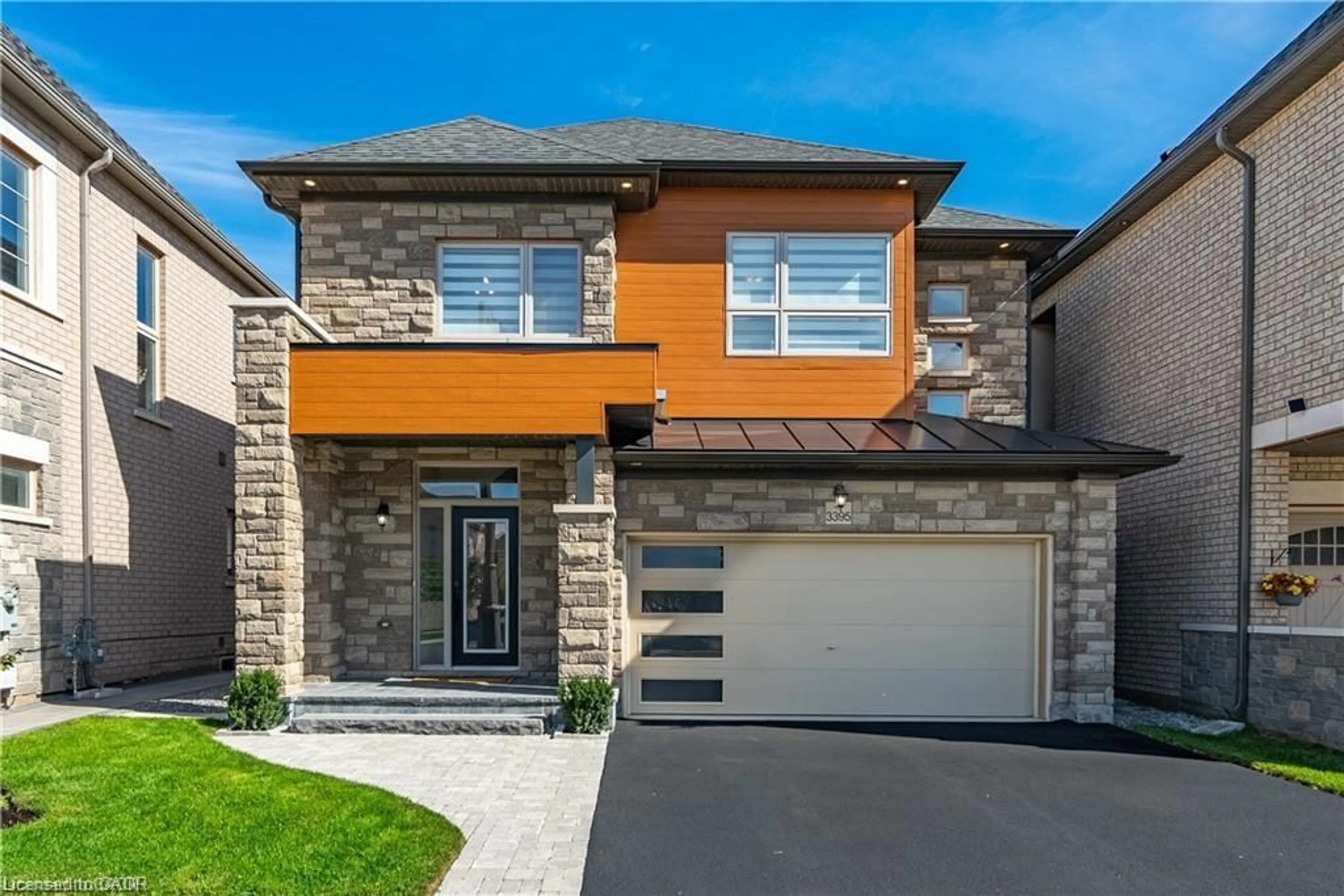Home with brick exterior material, street for 3395 Post Rd, Oakville Ontario L6H 0Z2