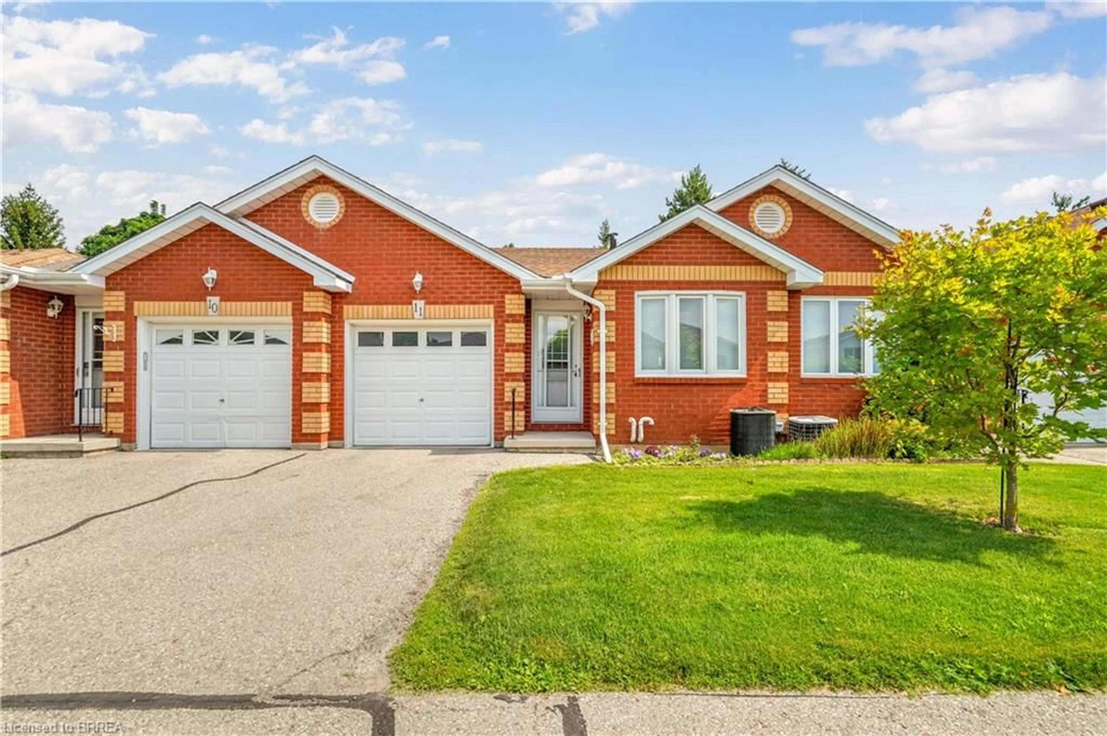 Home with brick exterior material, street for 1 Buchanan Cres #11, Brantford Ontario N3P 2B2