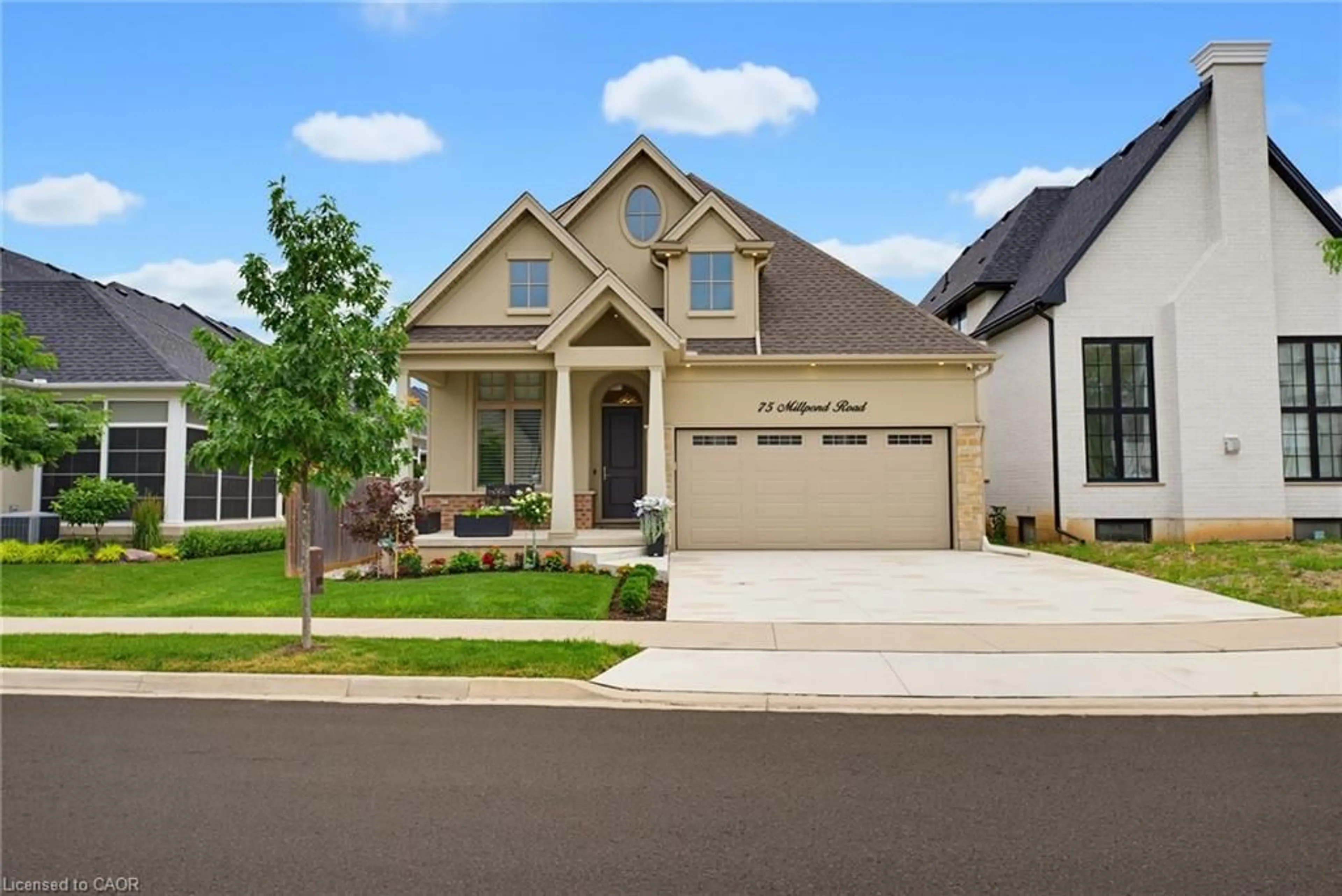 Home with brick exterior material, street for 75 Millpond Rd, Niagara-on-the-Lake Ontario L0S 1J0