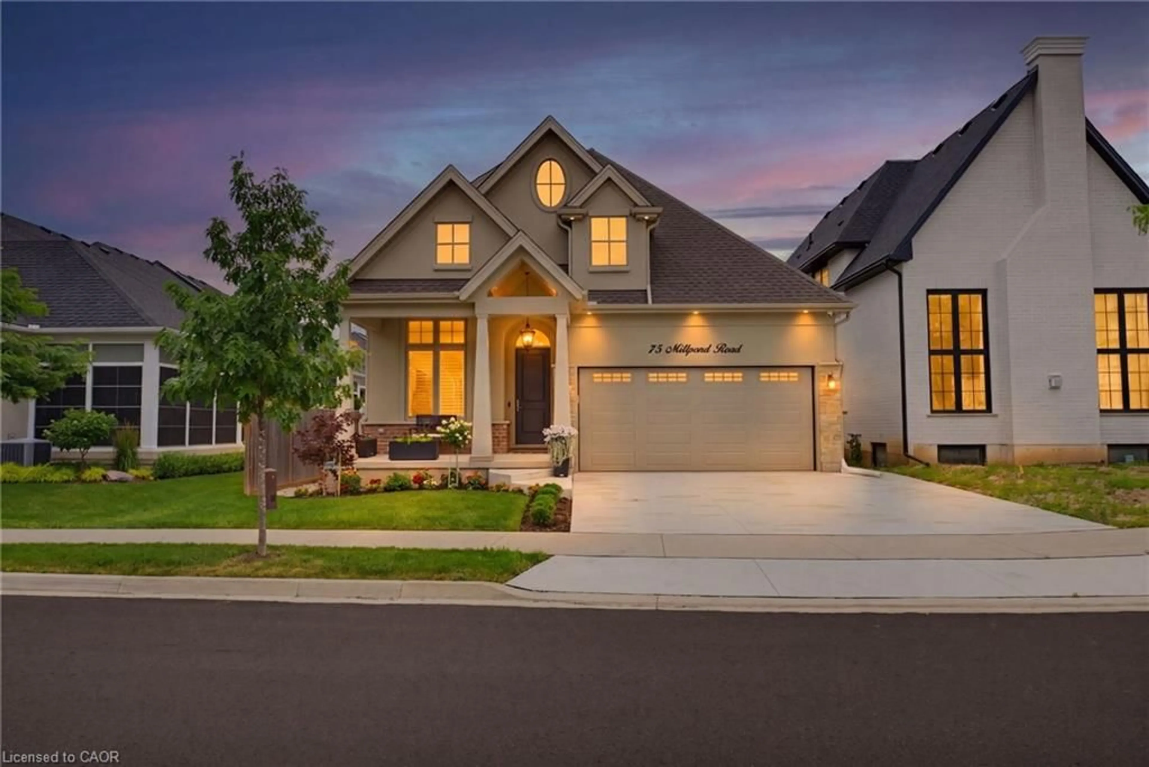 Home with brick exterior material, street for 75 Millpond Rd, Niagara-on-the-Lake Ontario L0S 1J0