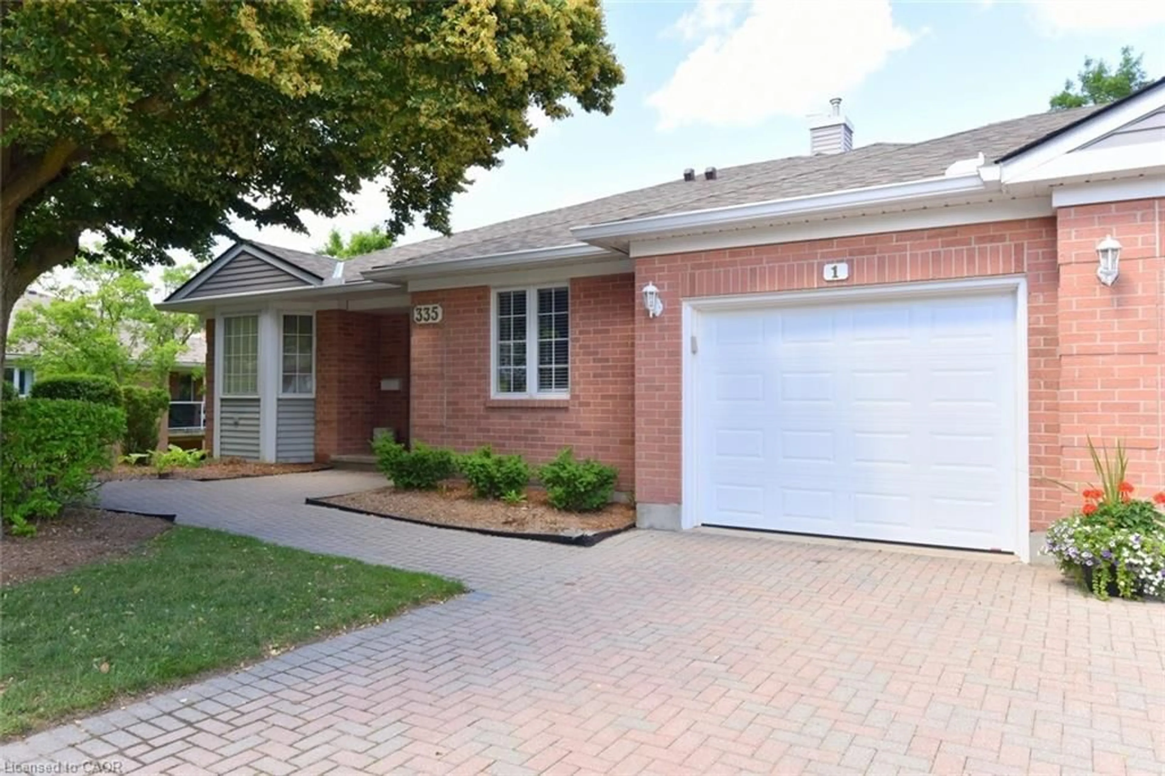 Home with brick exterior material, street for 335 George St #1, Cambridge Ontario N1S 4X7