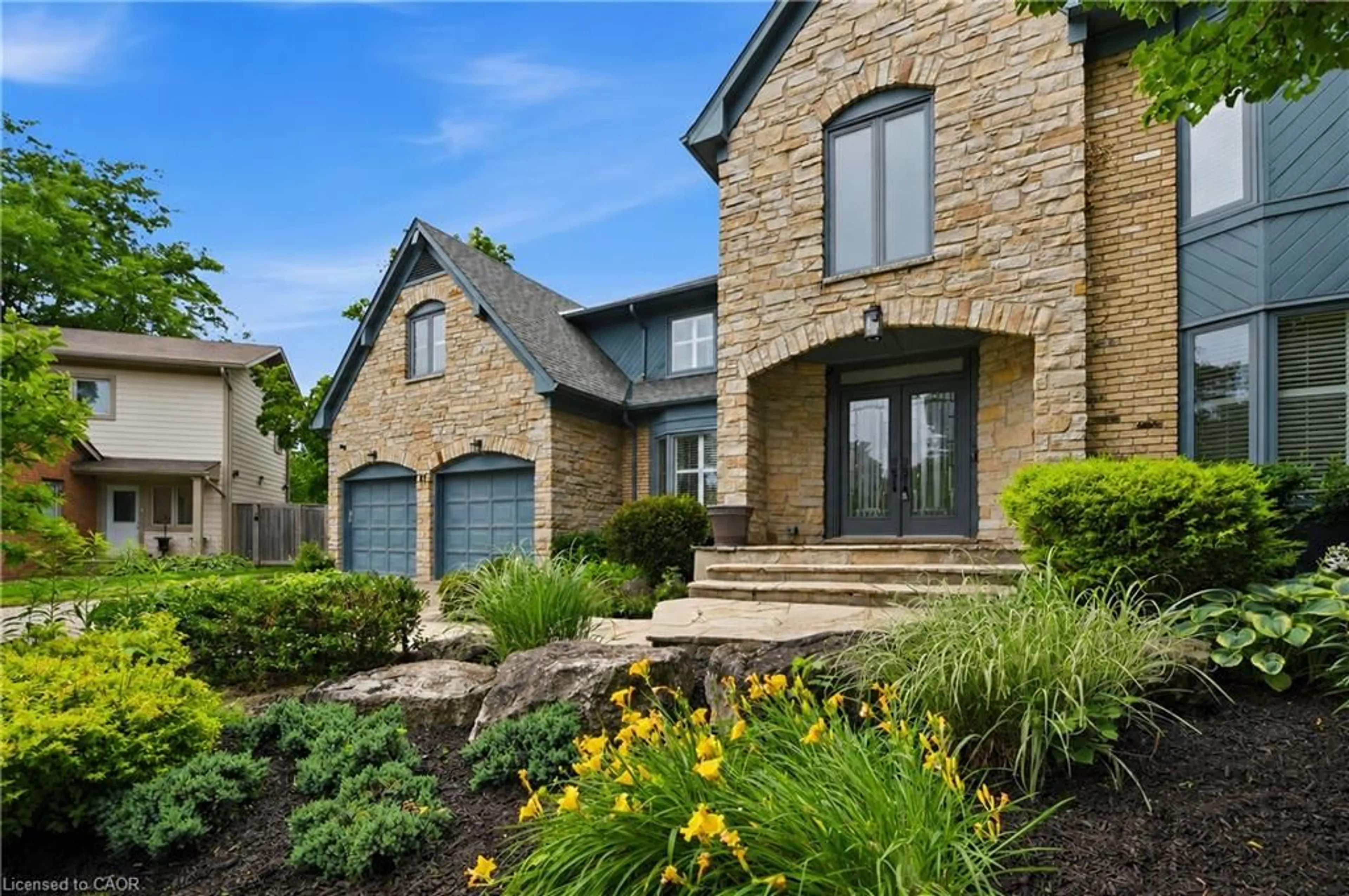 Home with brick exterior material, street for 81 Flanders Dr, Waterdown Ontario L8B 0G6