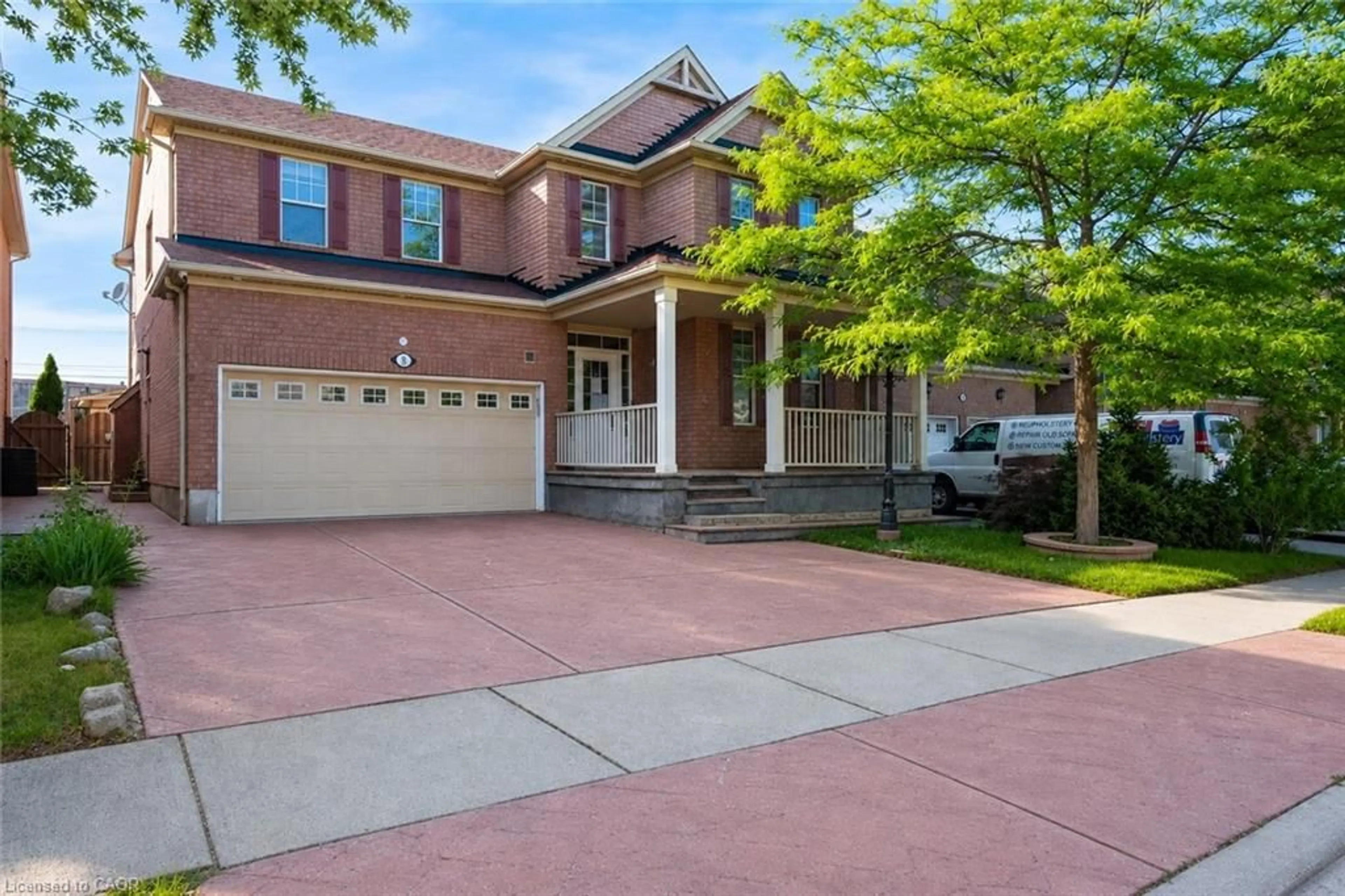 Home with brick exterior material, street for 8 Gander Cres, Brampton Ontario L6P 2J5