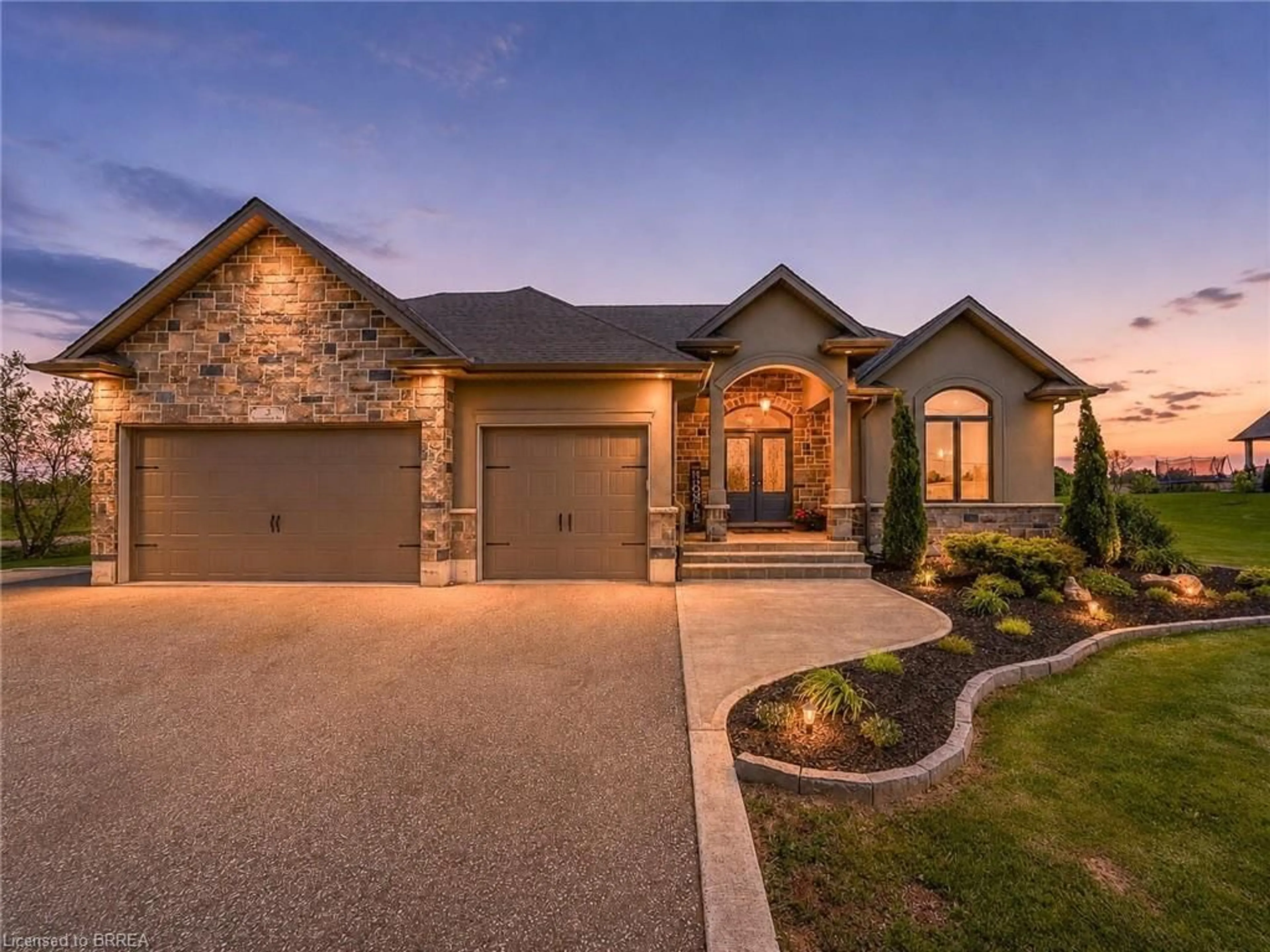 Home with brick exterior material, street for 3 Myerscough Rd, Brantford Ontario N3T 0N3