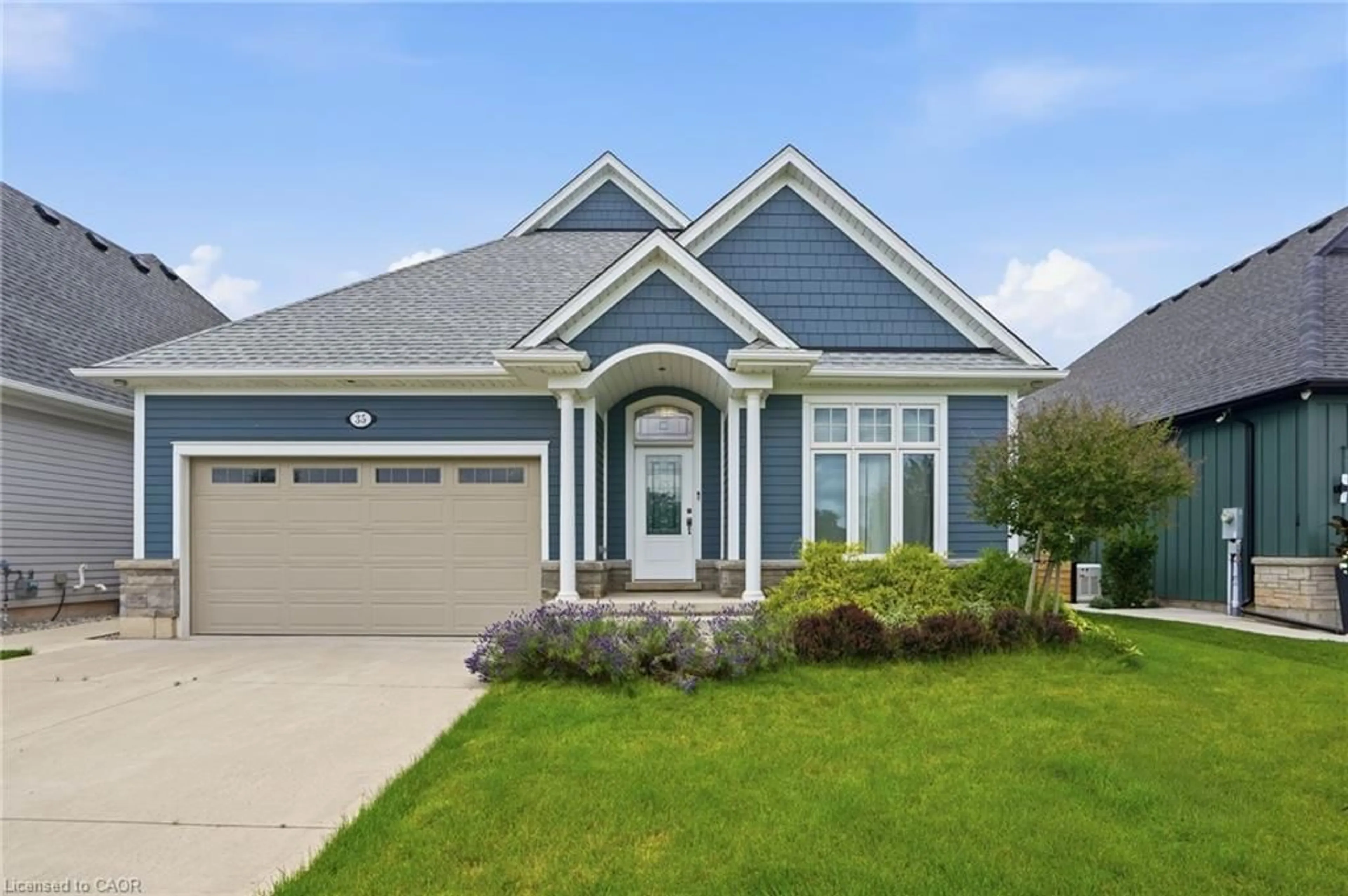 Home with vinyl exterior material, street for 35 Butlers Dr, Ridgeway Ontario L0S 1N0