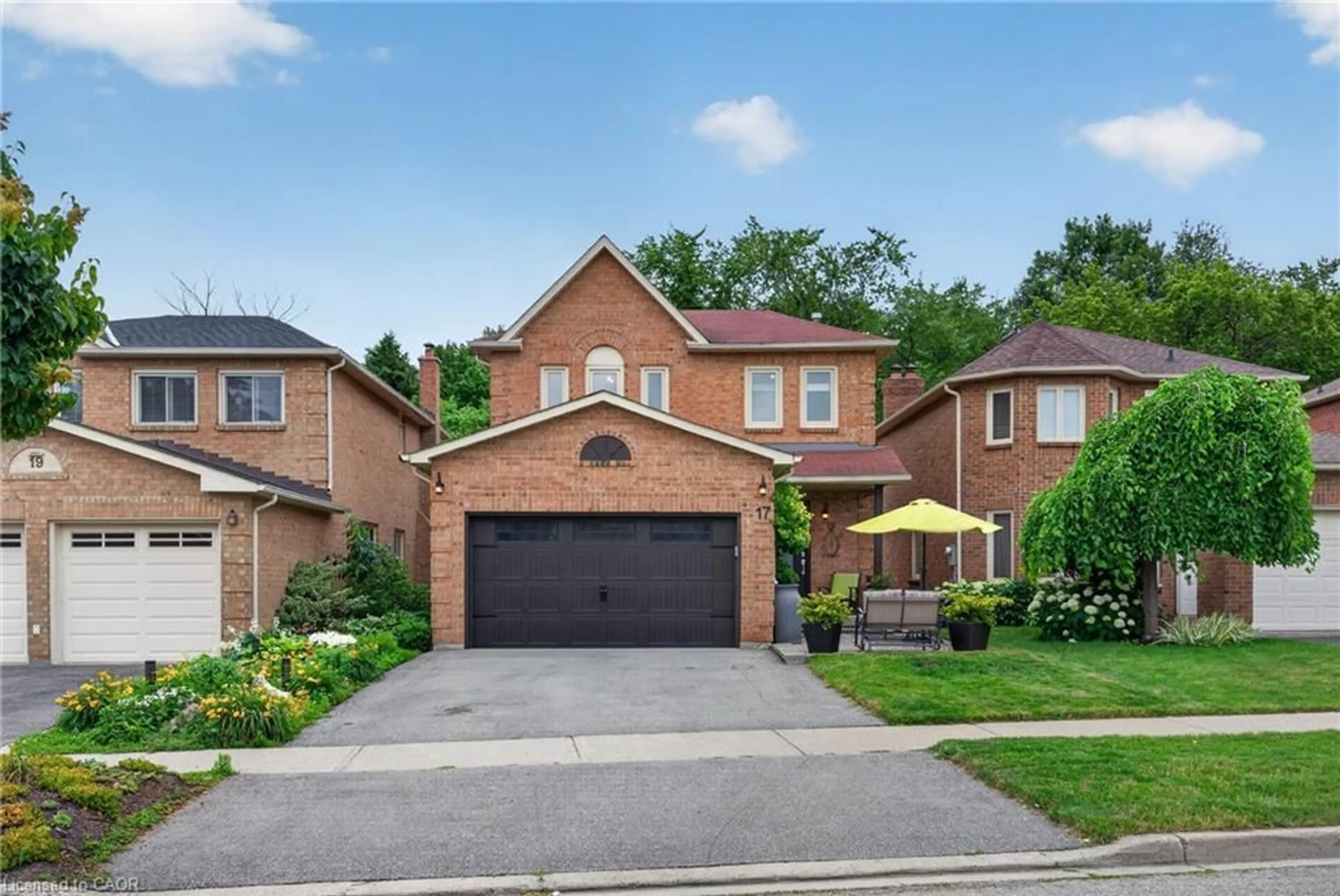 Home with brick exterior material, street for 17 Pinellas Dr, Brampton Ontario L6Z 3C1
